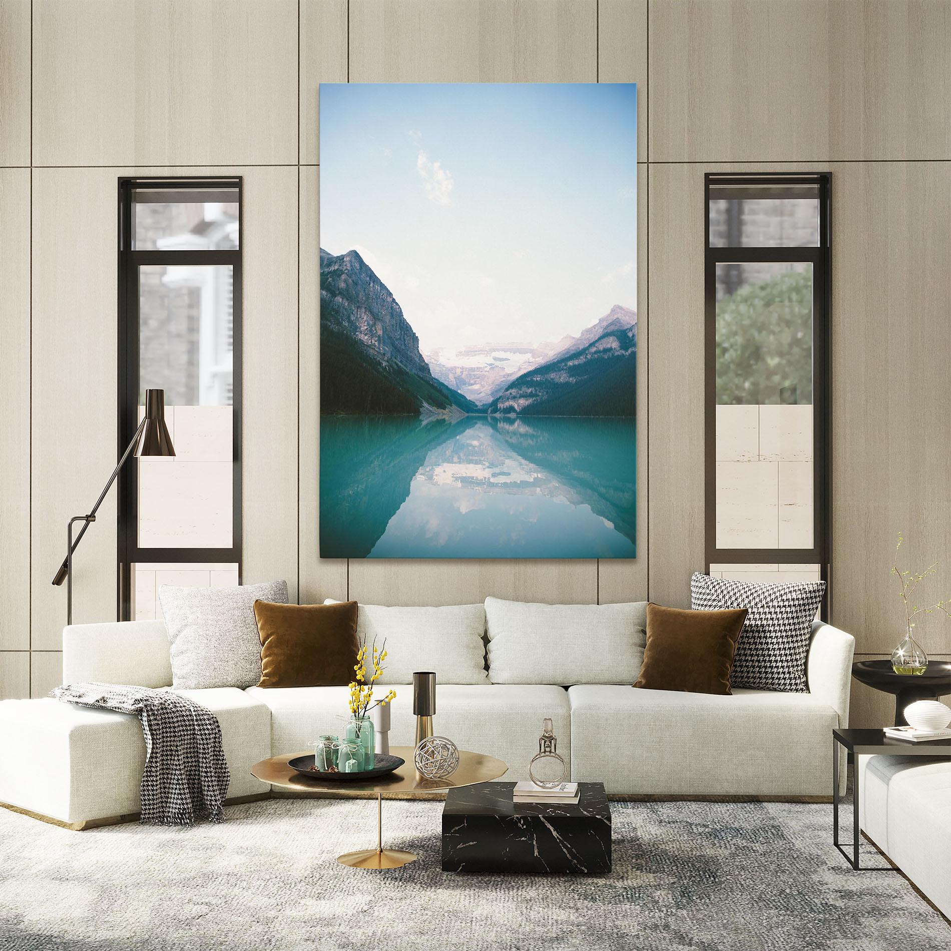 Tablou Canvas Mountain Valley mockup 2