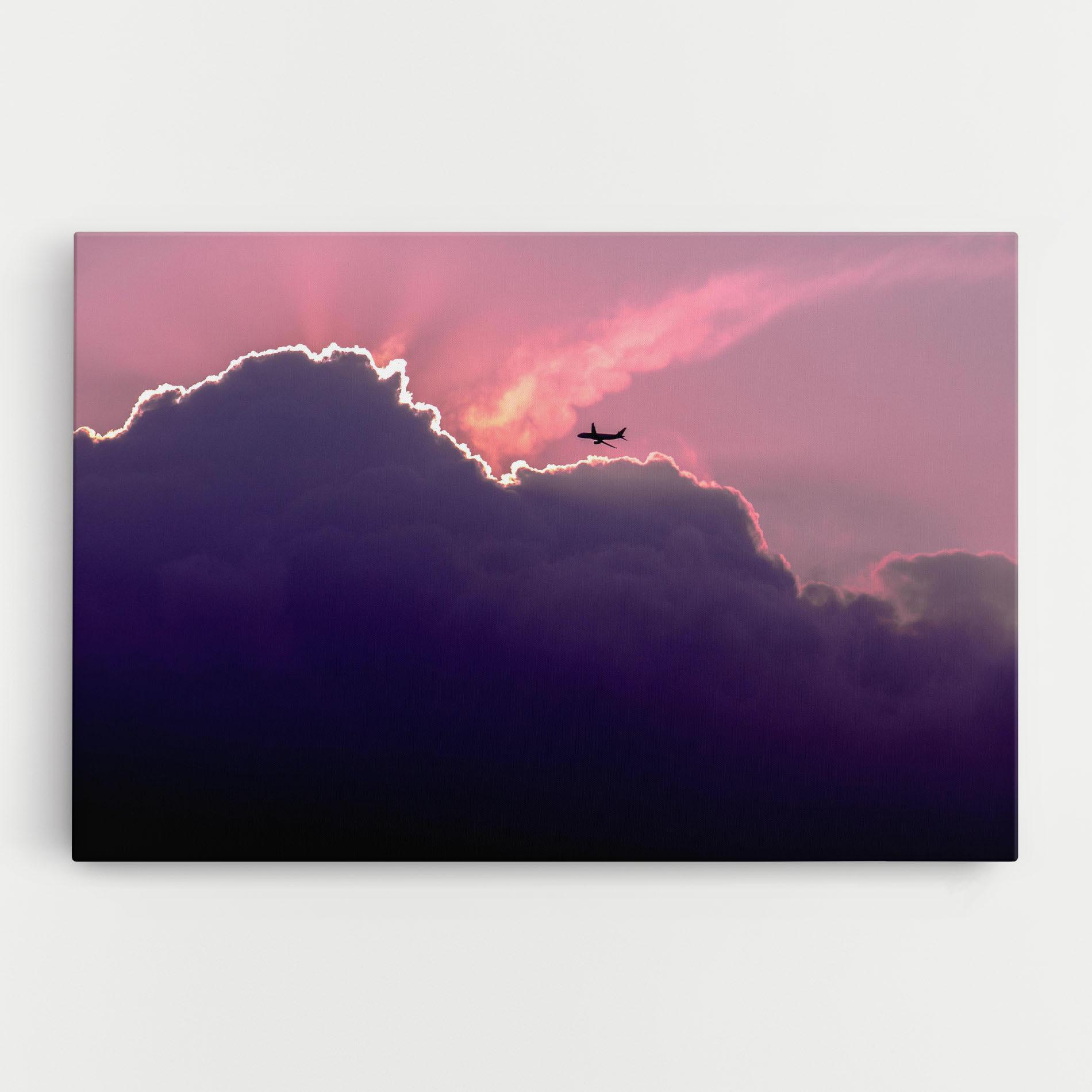 Tablou Canvas Big Purple Cloud mockup 0