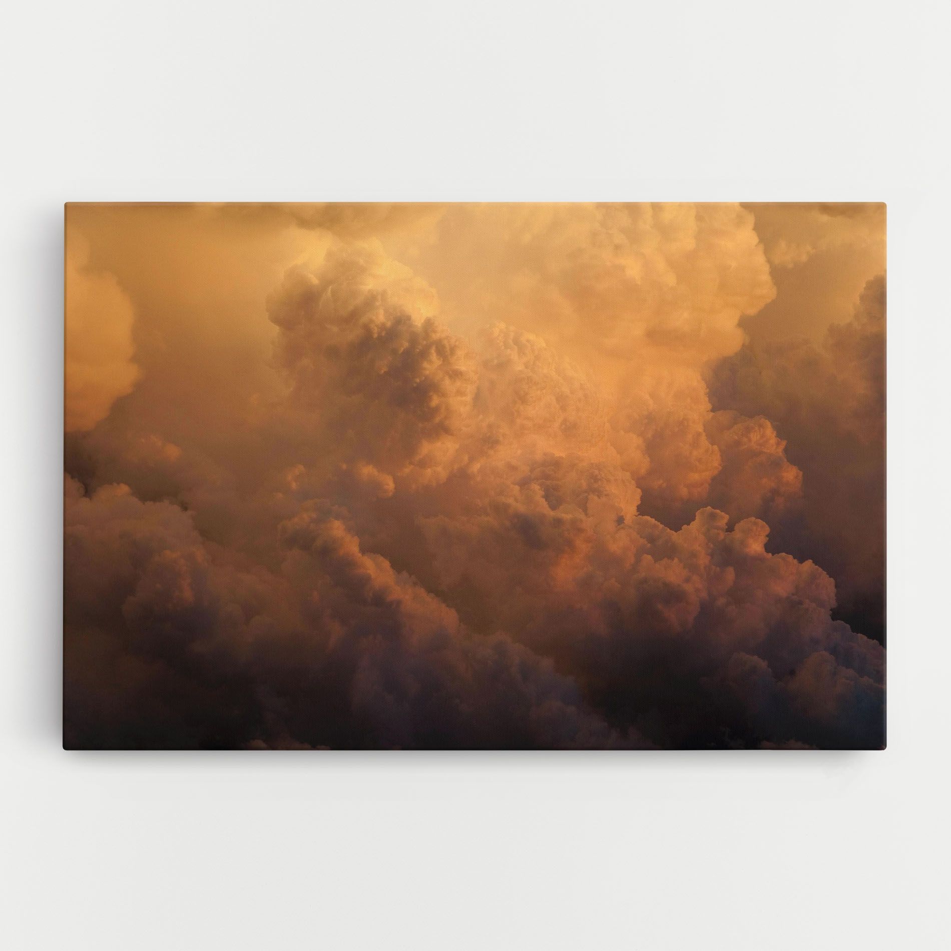 Brown Orange Clouds mockup 0