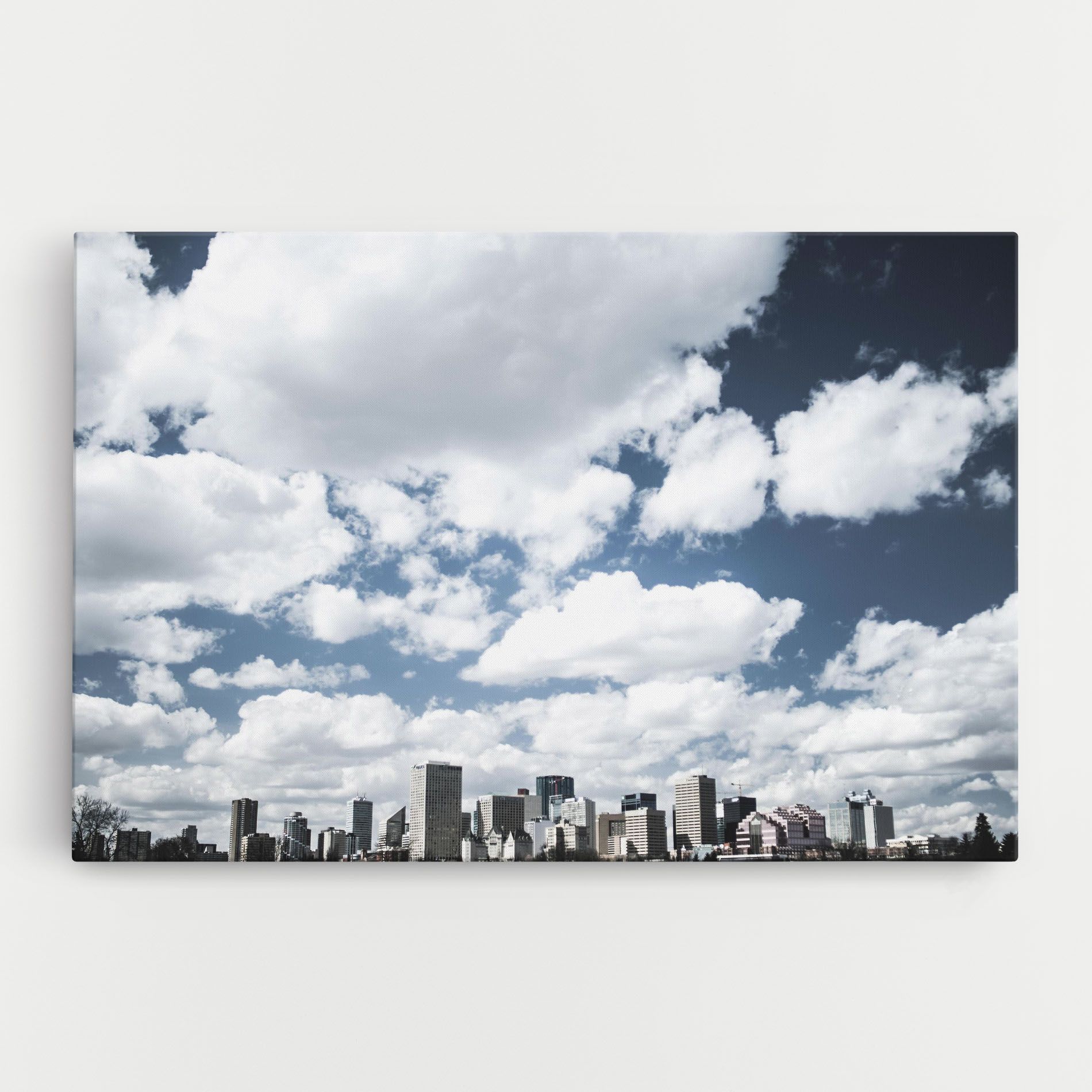 Clouds Over City mockup 0