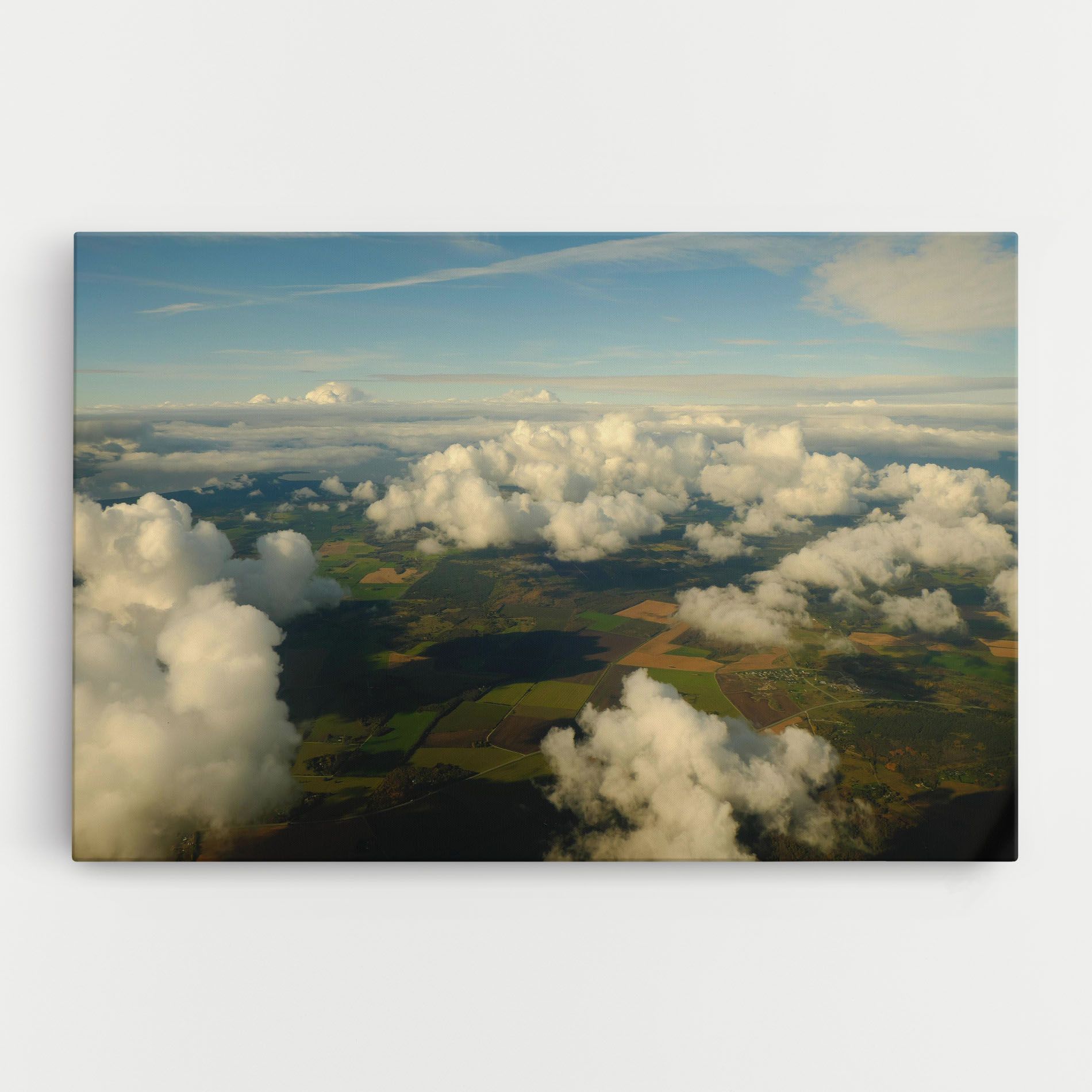 Clouds View From Plane mockup 0