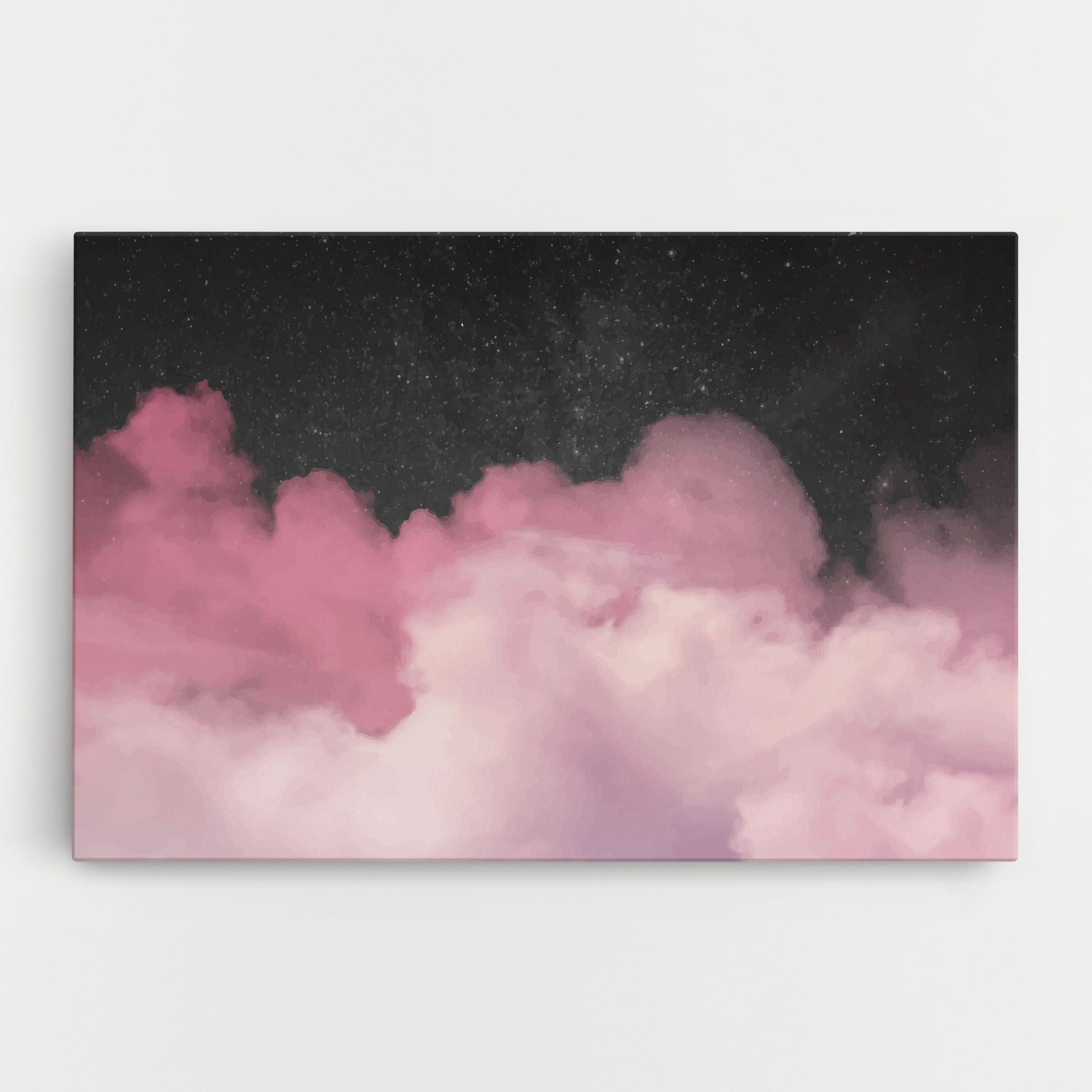 Clouds Watercolor Purple mockup 0