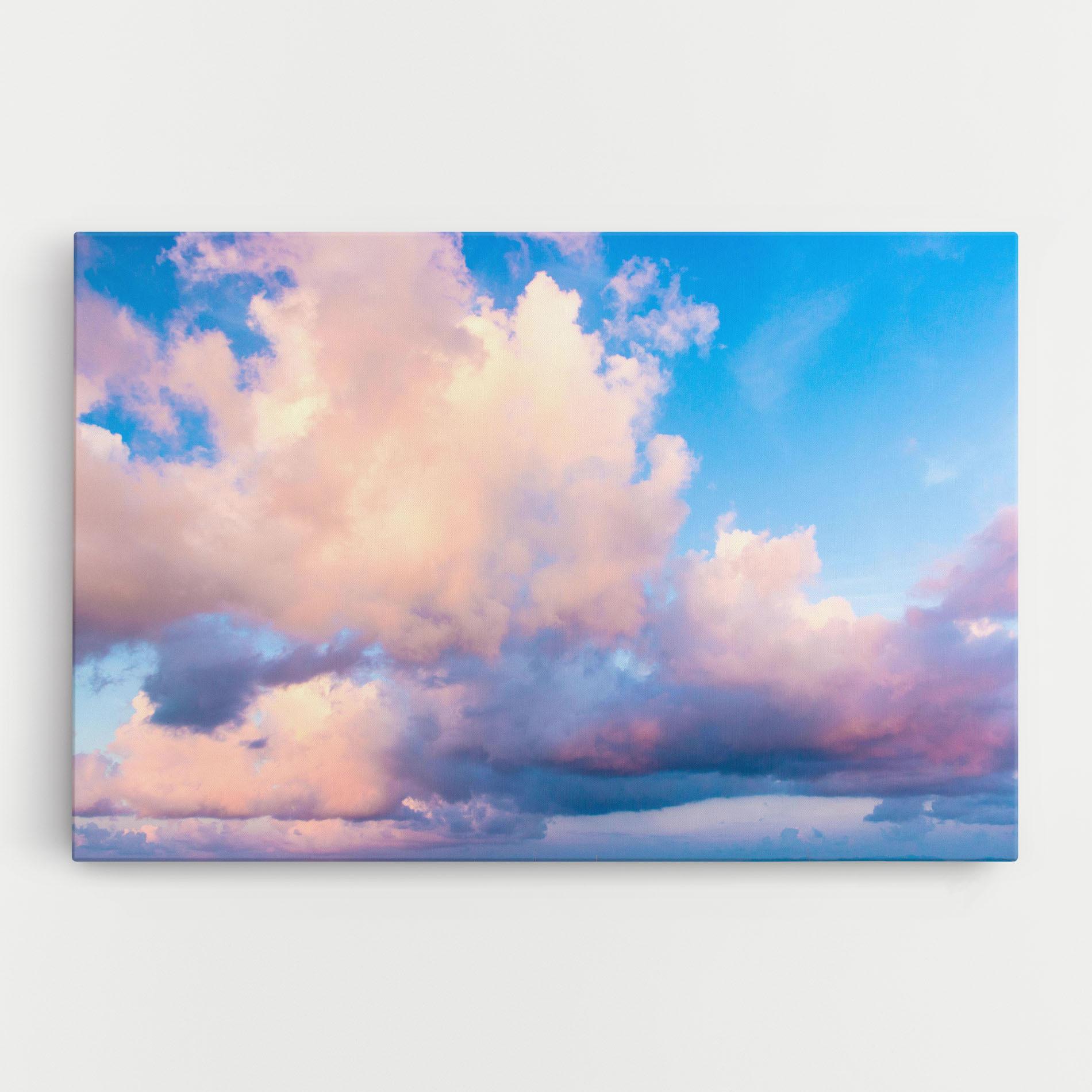 Tablou Canvas Dreamy Pink Clouds mockup 0