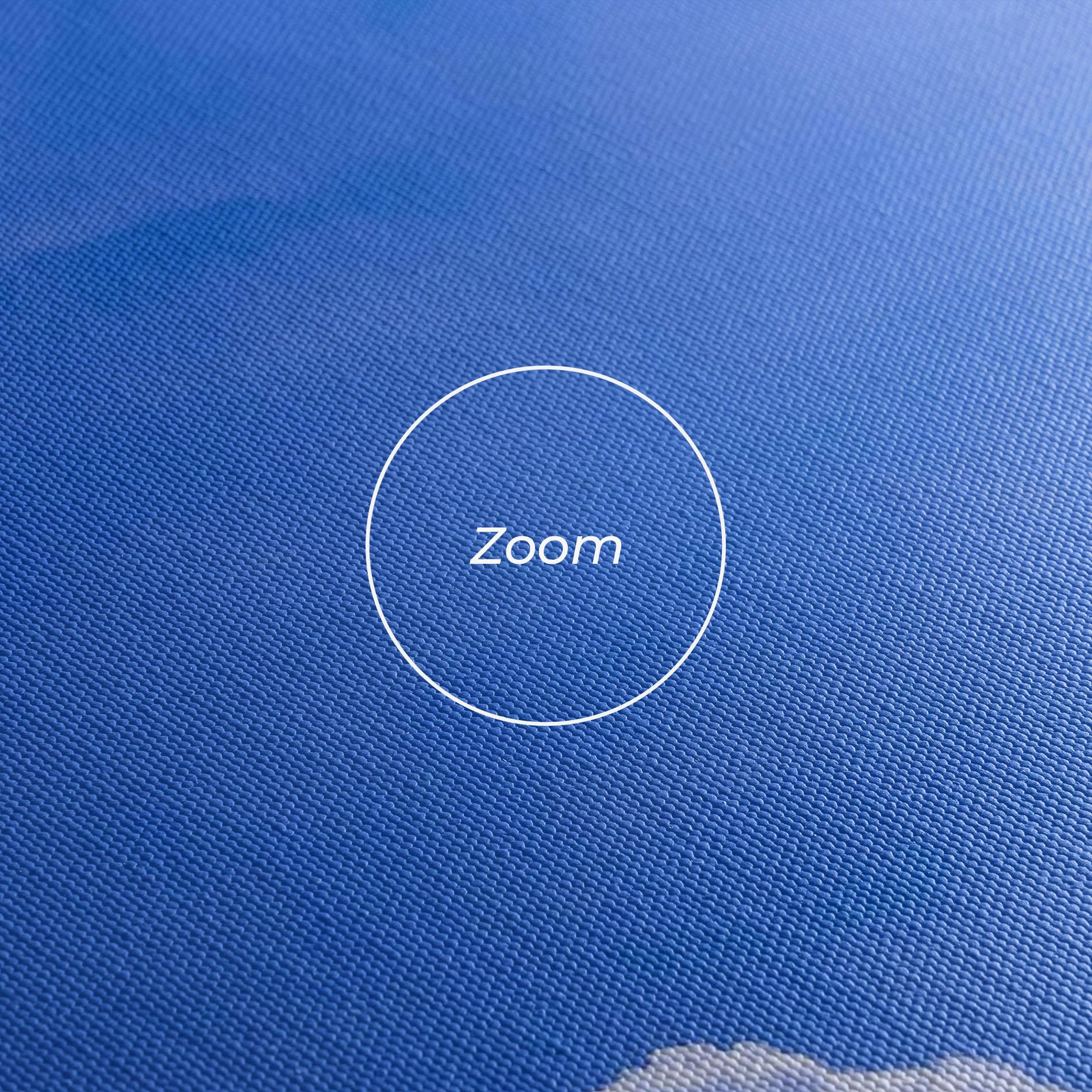 Tablou Canvas Big Blue Cloud mockup 3