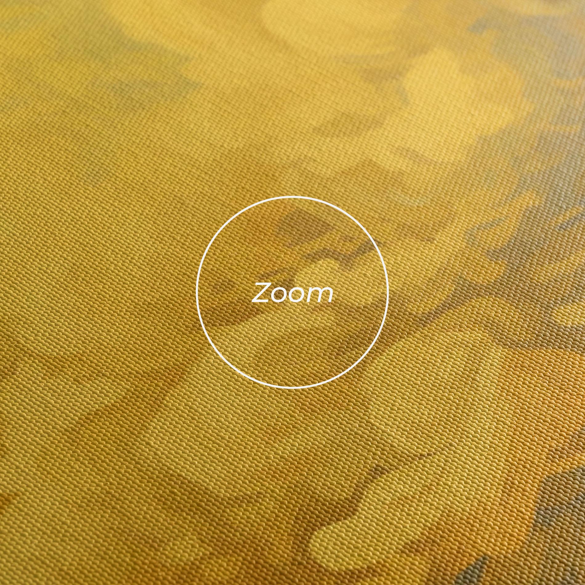 Tablou Canvas Big Yellow Cloud Art mockup 3