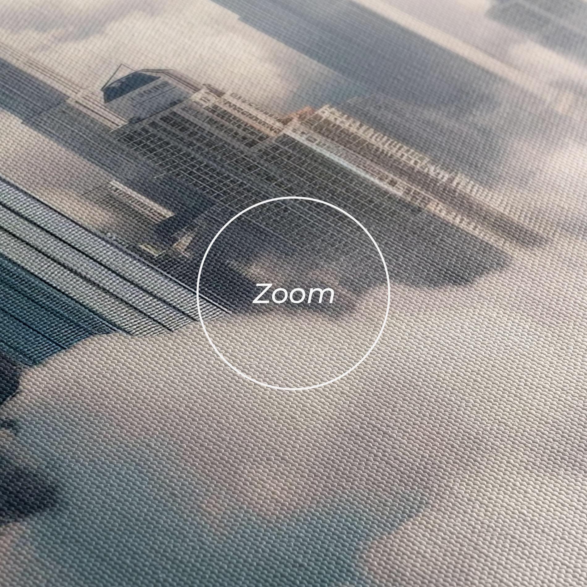 Tablou Canvas City Above Clouds mockup 3
