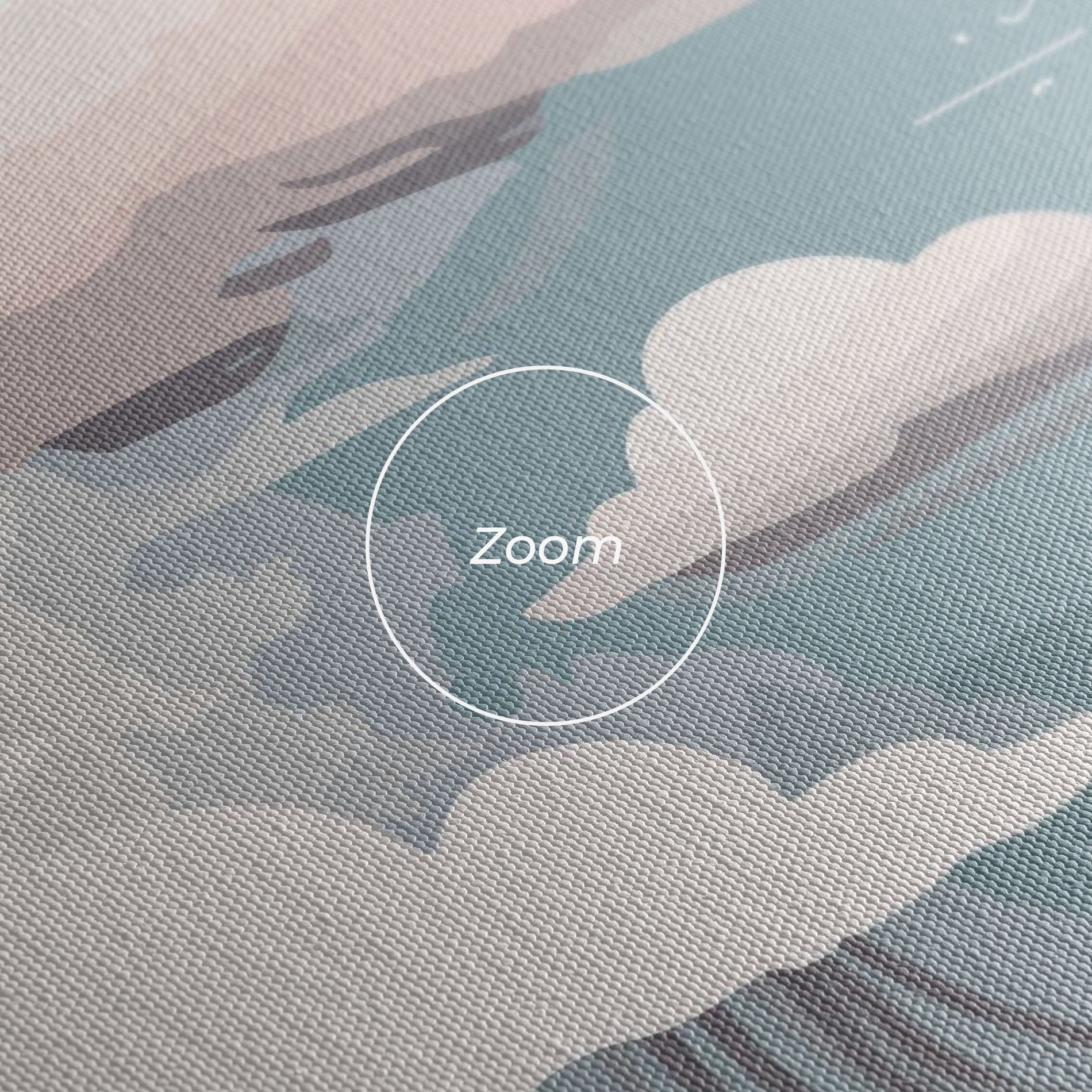 Cloud White Art mockup 3