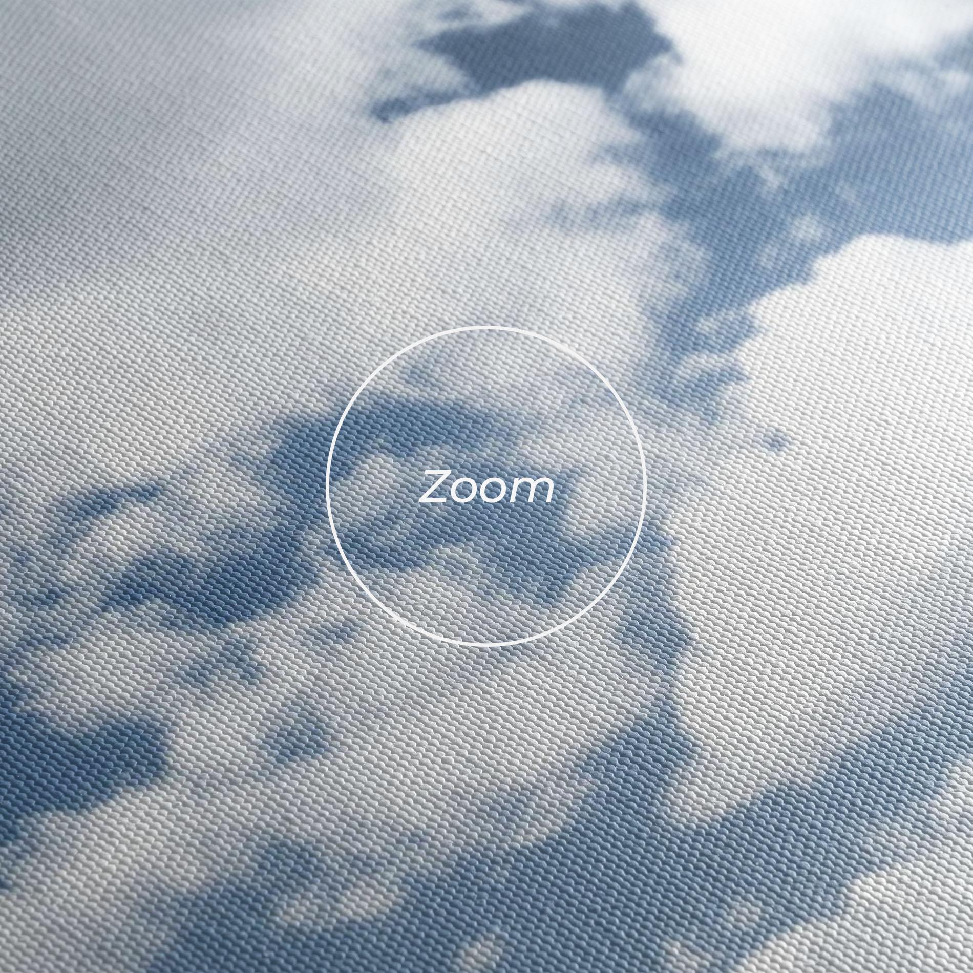 Tablou Canvas Clouds Over City mockup 3
