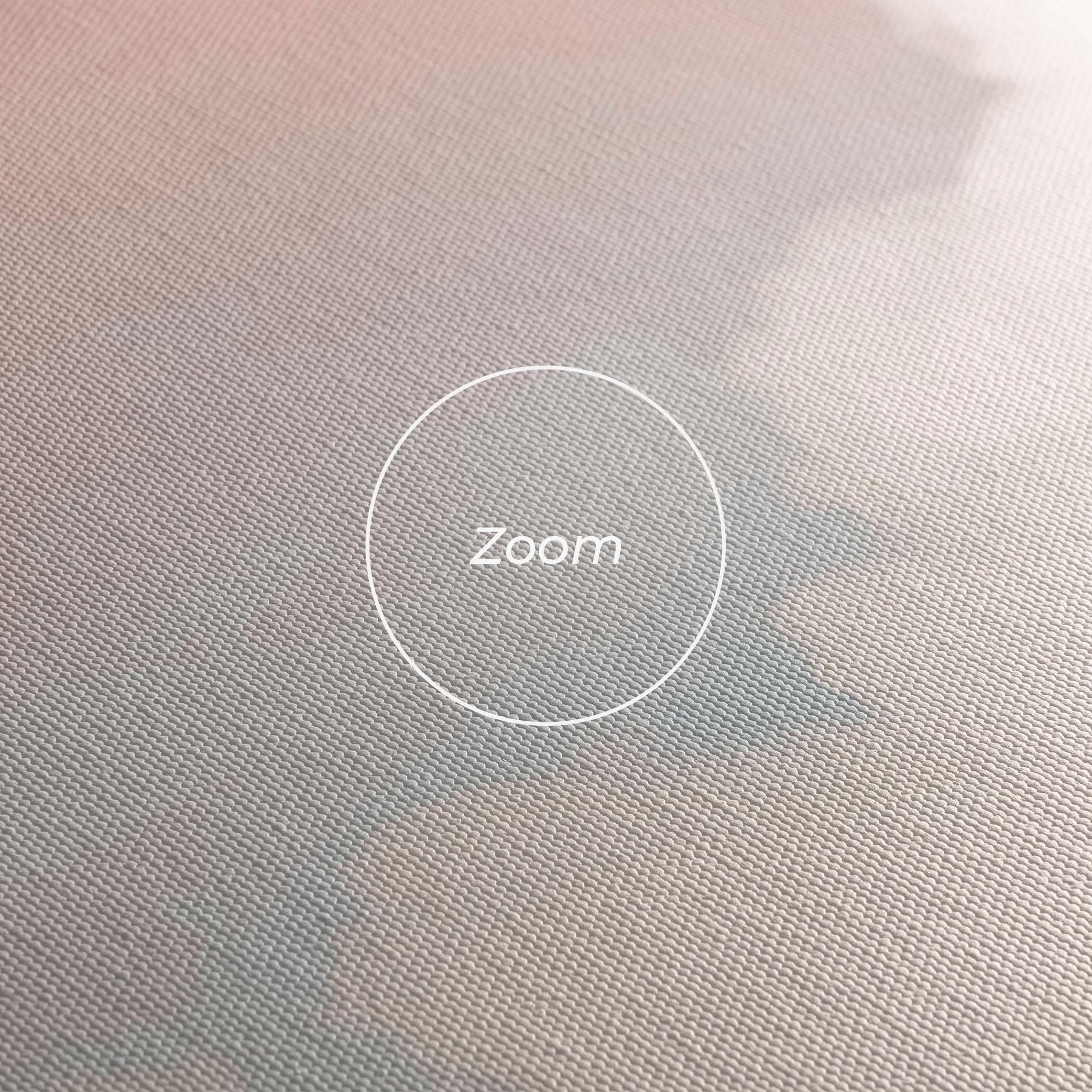 Tablou Canvas Clouds Text Pink Blue mockup 3