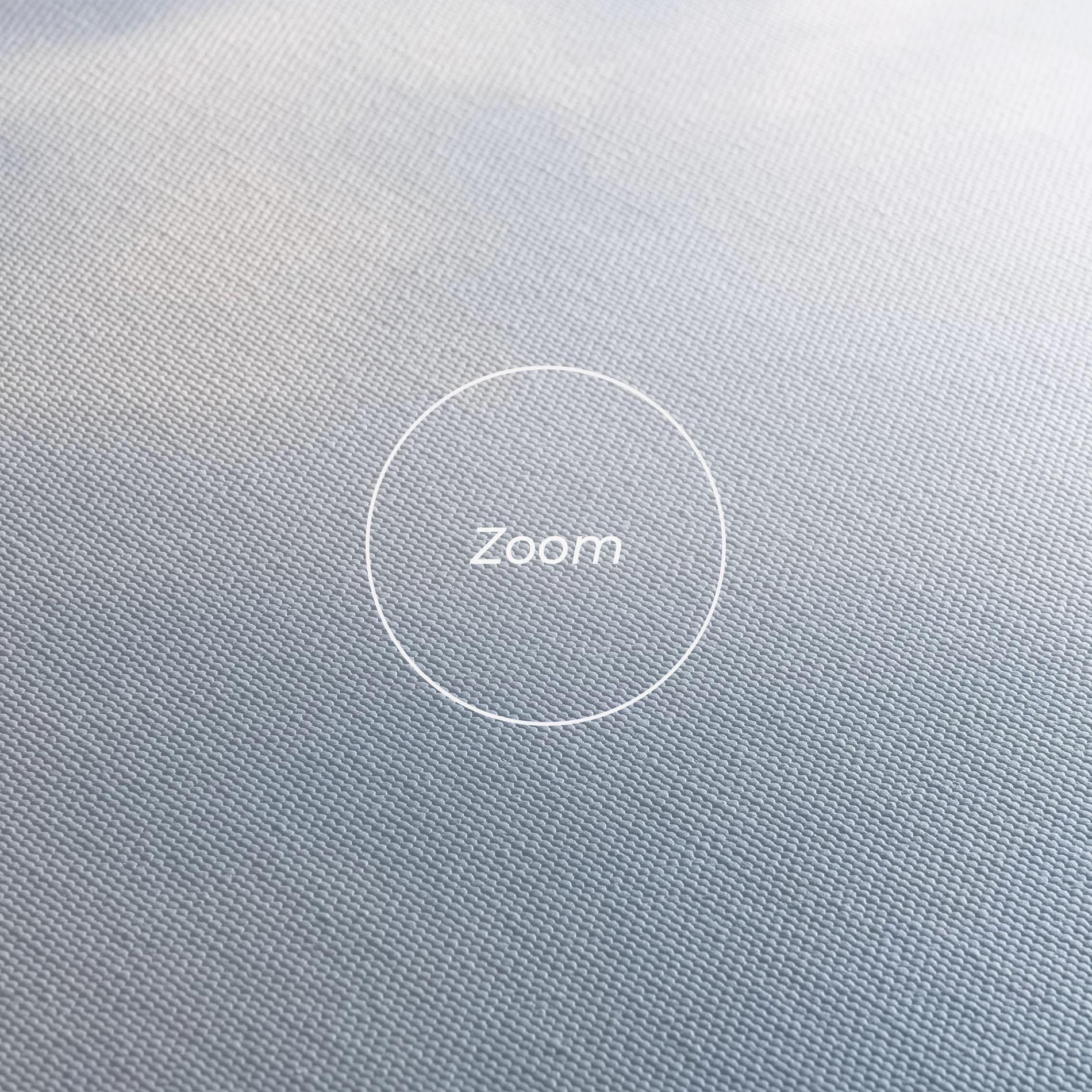 Tablou Canvas Clouds Text White mockup 3