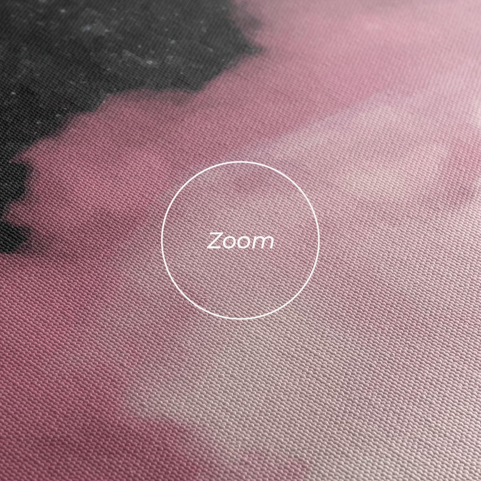 Tablou Canvas Clouds Watercolor Purple mockup 3