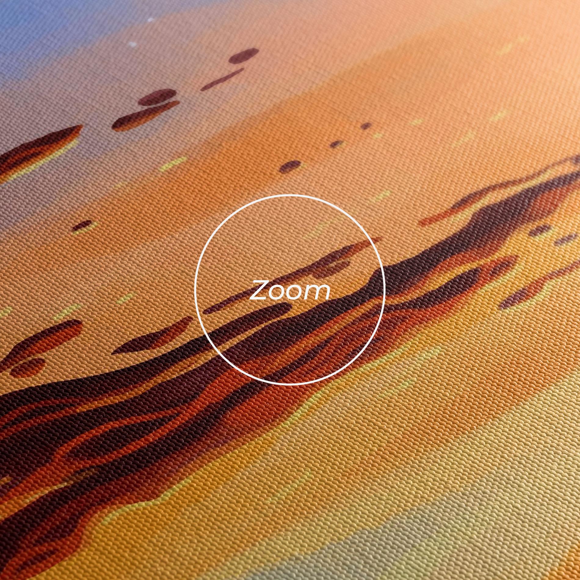 Tablou Canvas Dark Cloud Sunset mockup 3