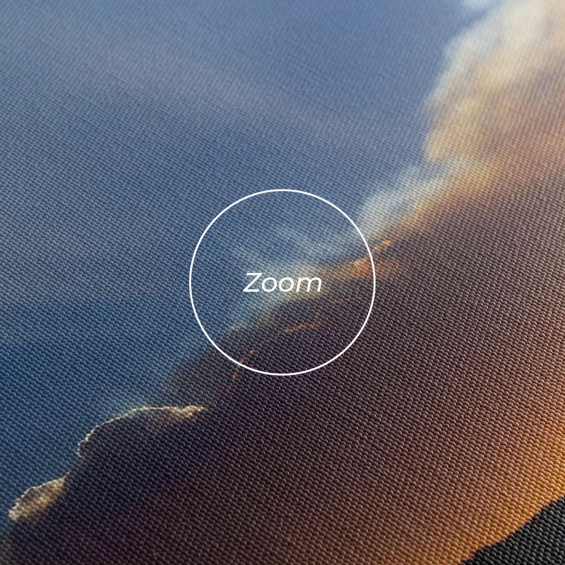 Tablou Canvas Mountain Silhouette Sunrise mockup 3