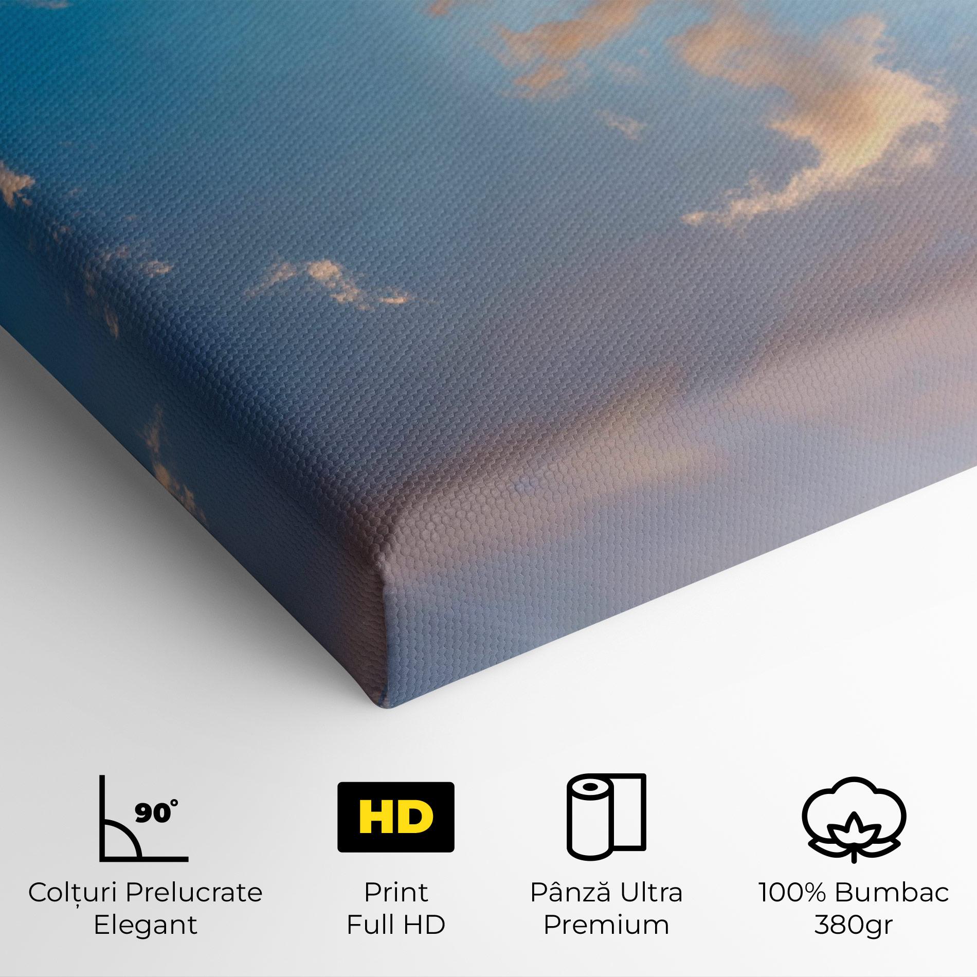 Tablou Canvas Clouds Blue Sky mockup 4