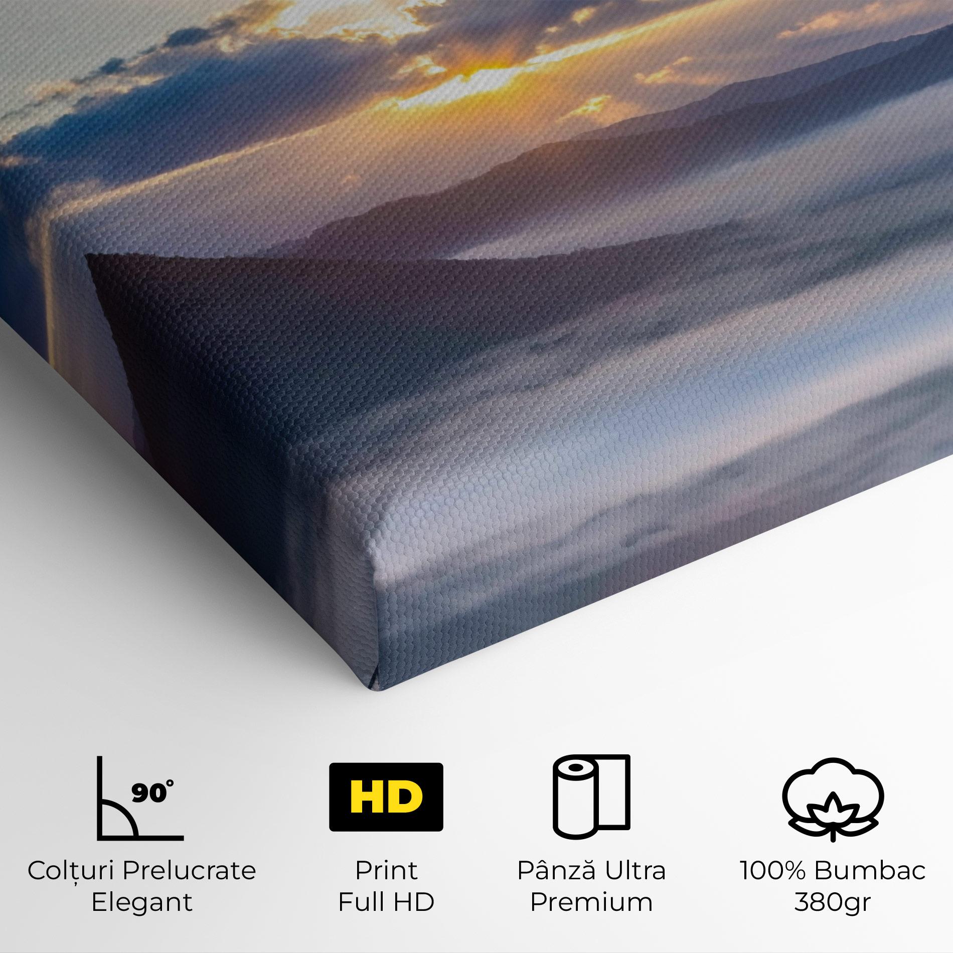 Tablou Canvas Fantastic Clouds mockup 4