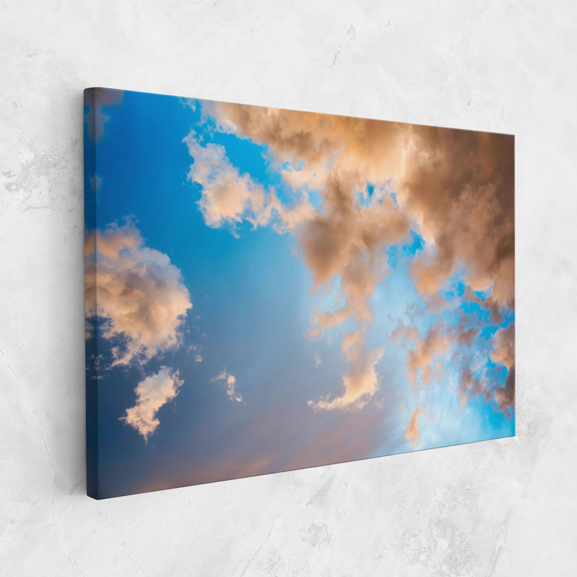 Tablou Canvas Clouds Blue Sky mockup 1
