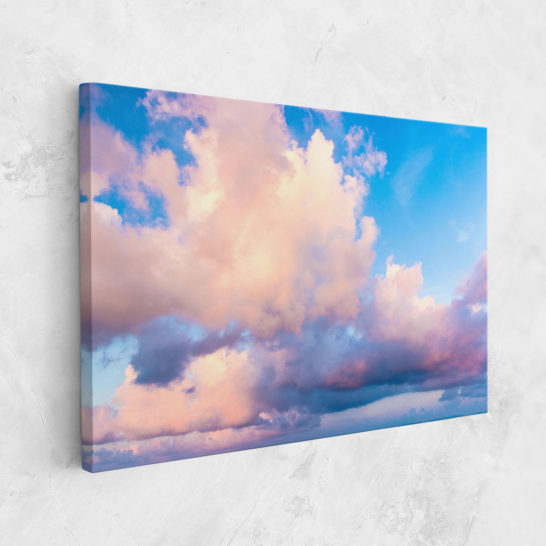 Tablou Canvas Dreamy Pink Clouds mockup 1