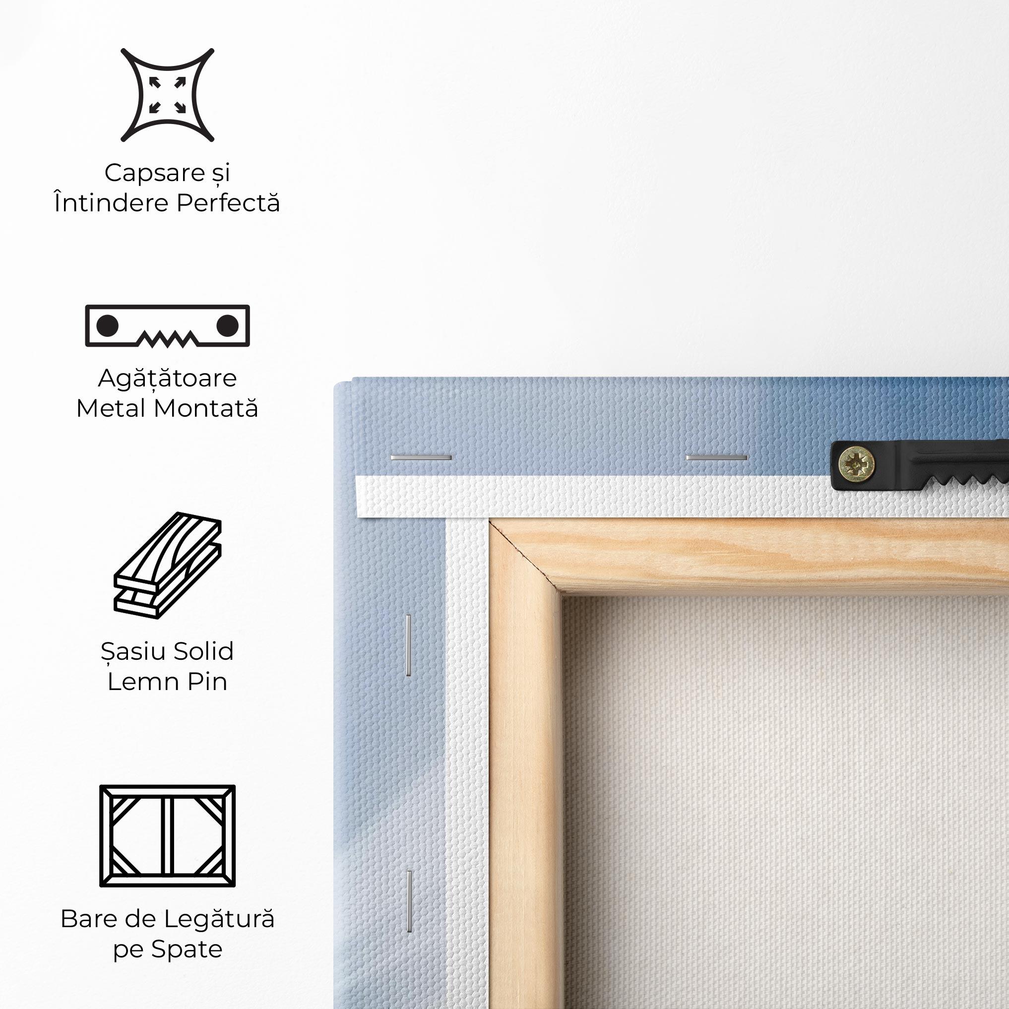 Tablou Canvas Big White Cloud Light mockup 5