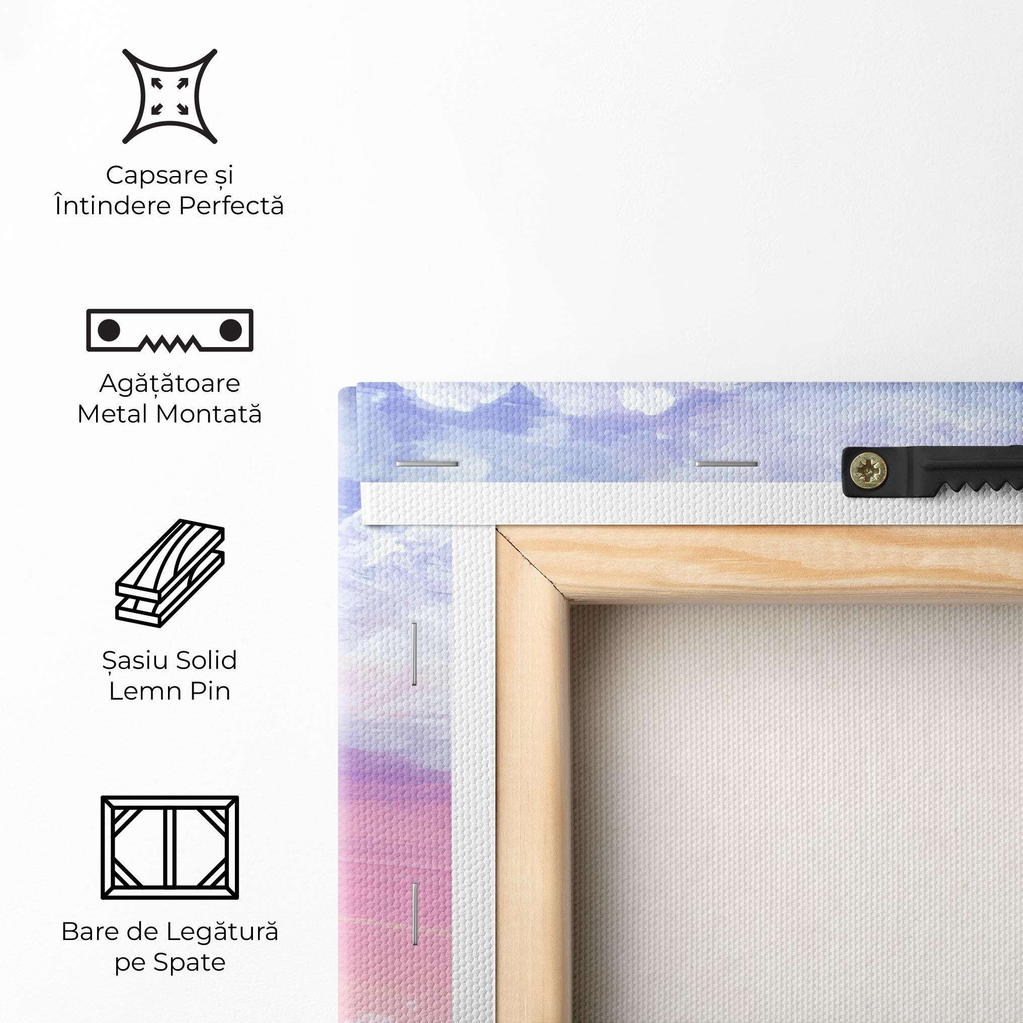 Tablou Canvas Cloud Paint Texture mockup 5