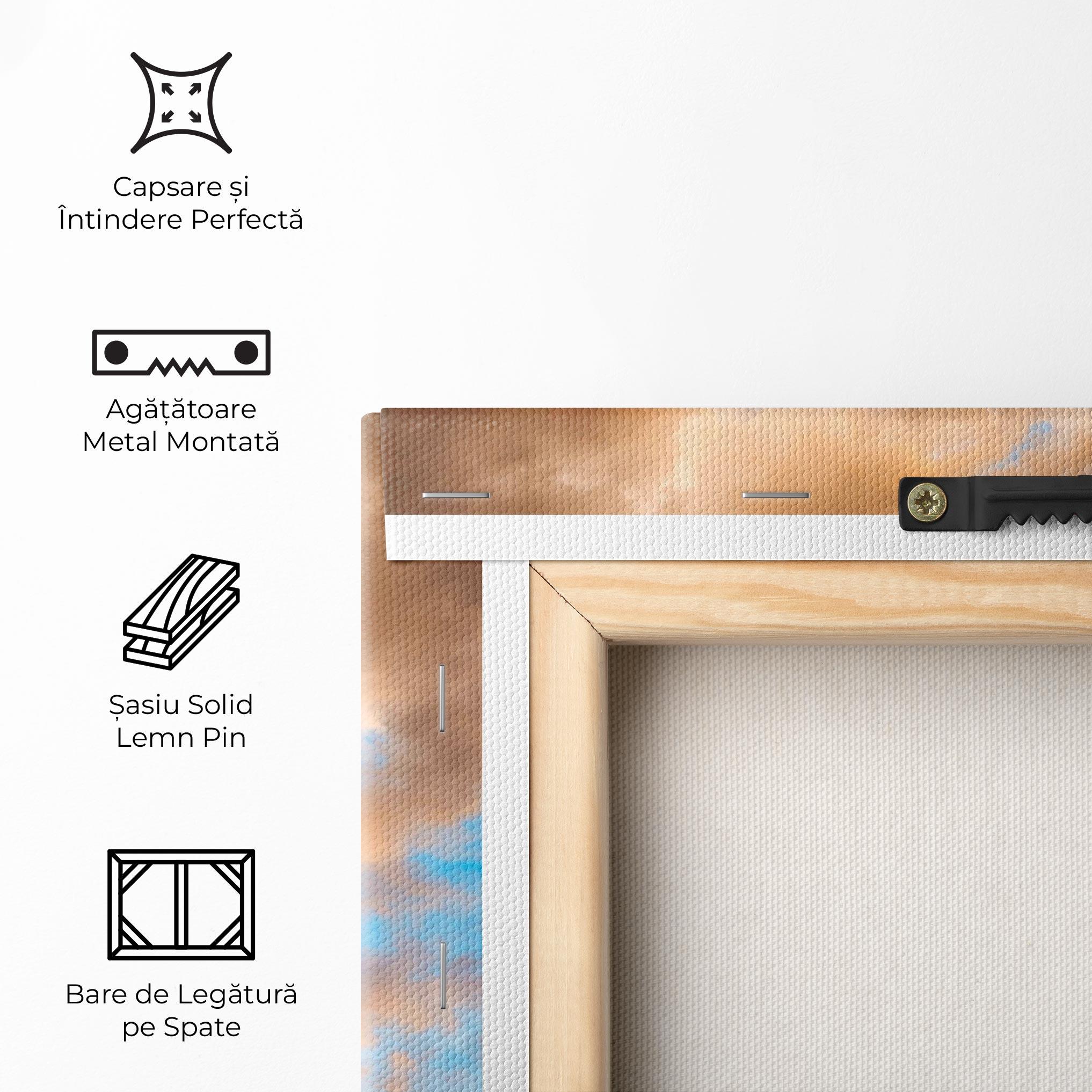 Tablou Canvas Clouds Blue Sky mockup 5