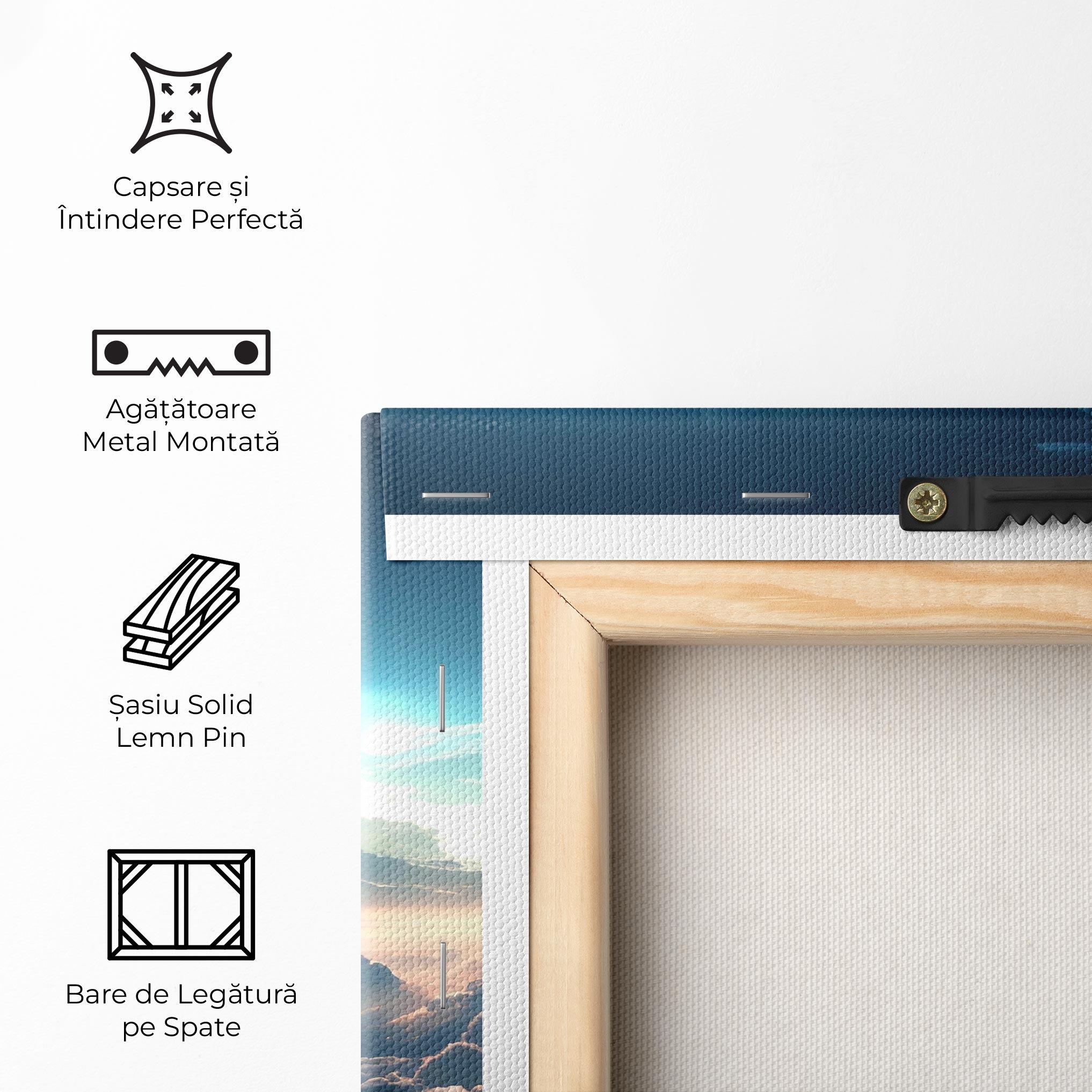 Tablou Canvas Dark Clouds mockup 5