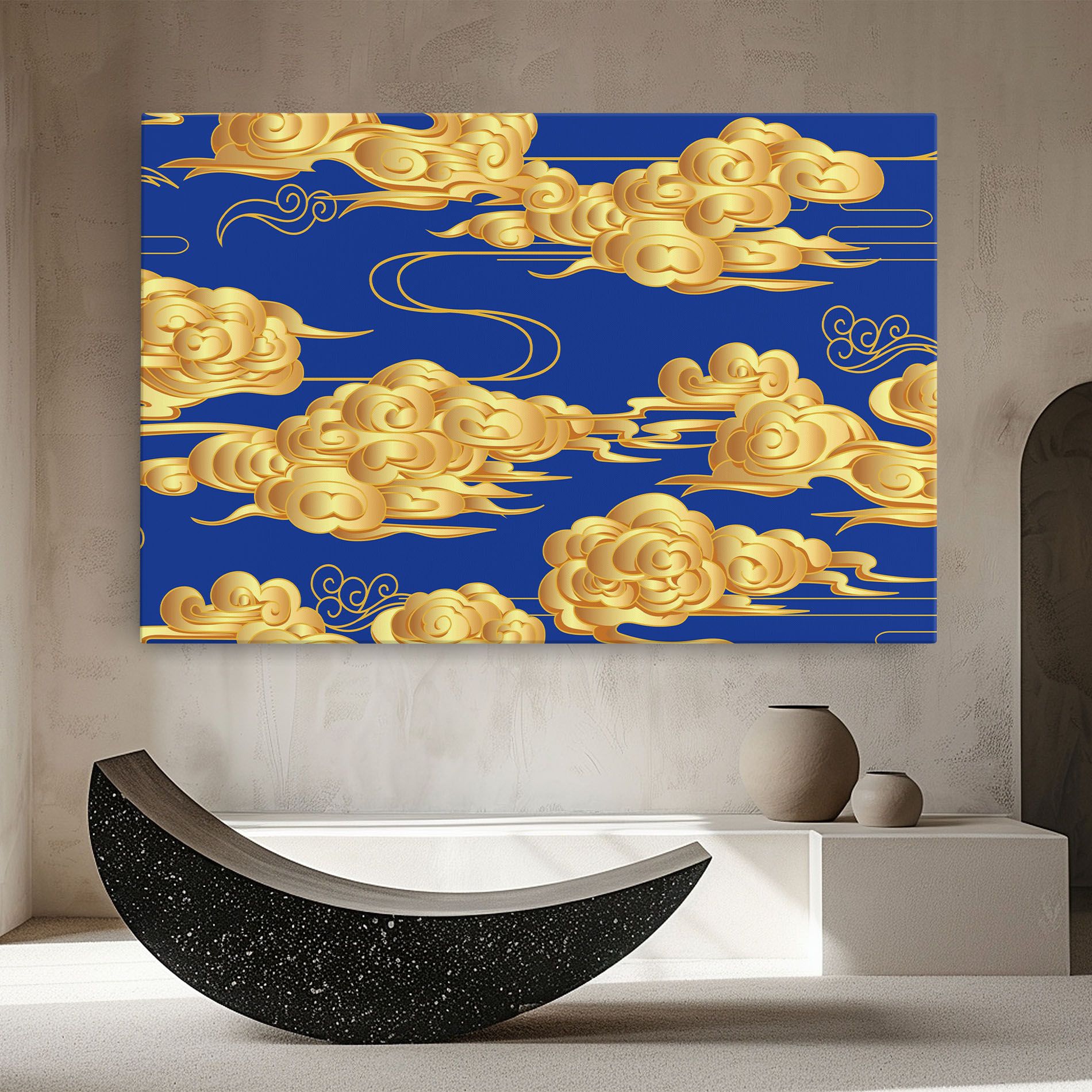 Gold Clouds mockup 8