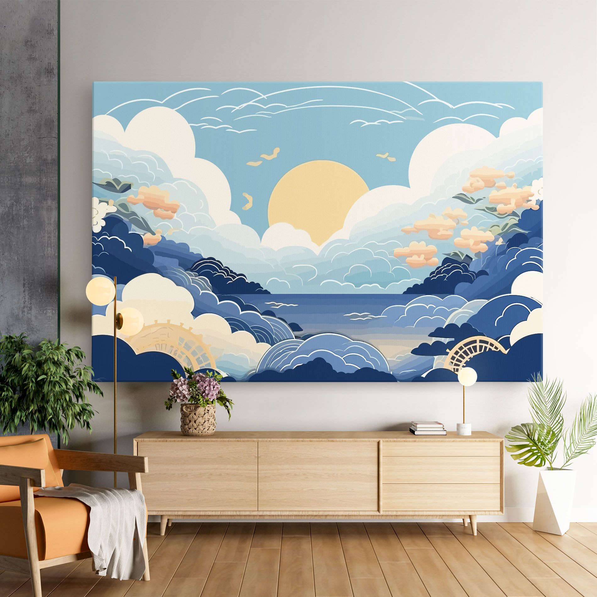 Big White Clouds mockup 9