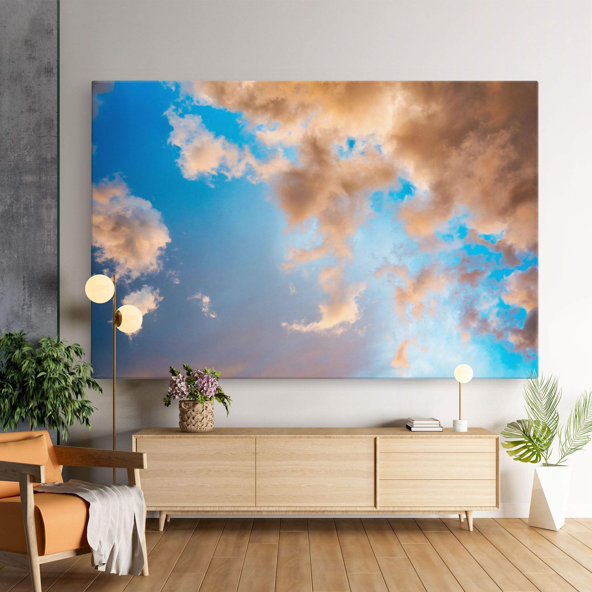 Clouds Blue Sky mockup 9