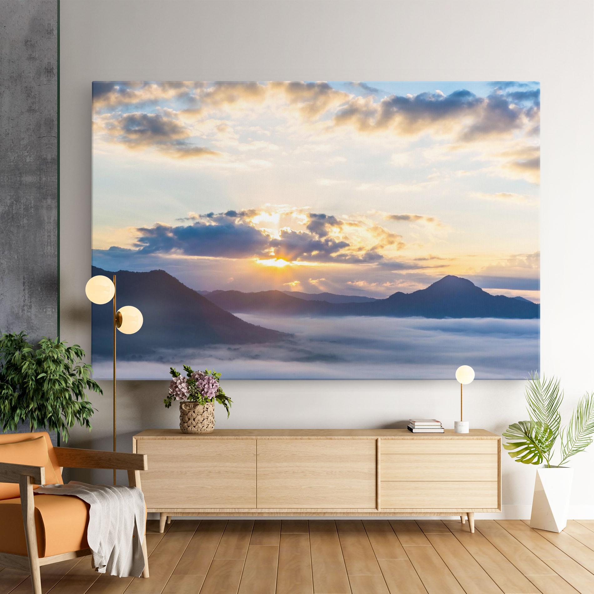 Tablou Canvas Fantastic Clouds mockup 9