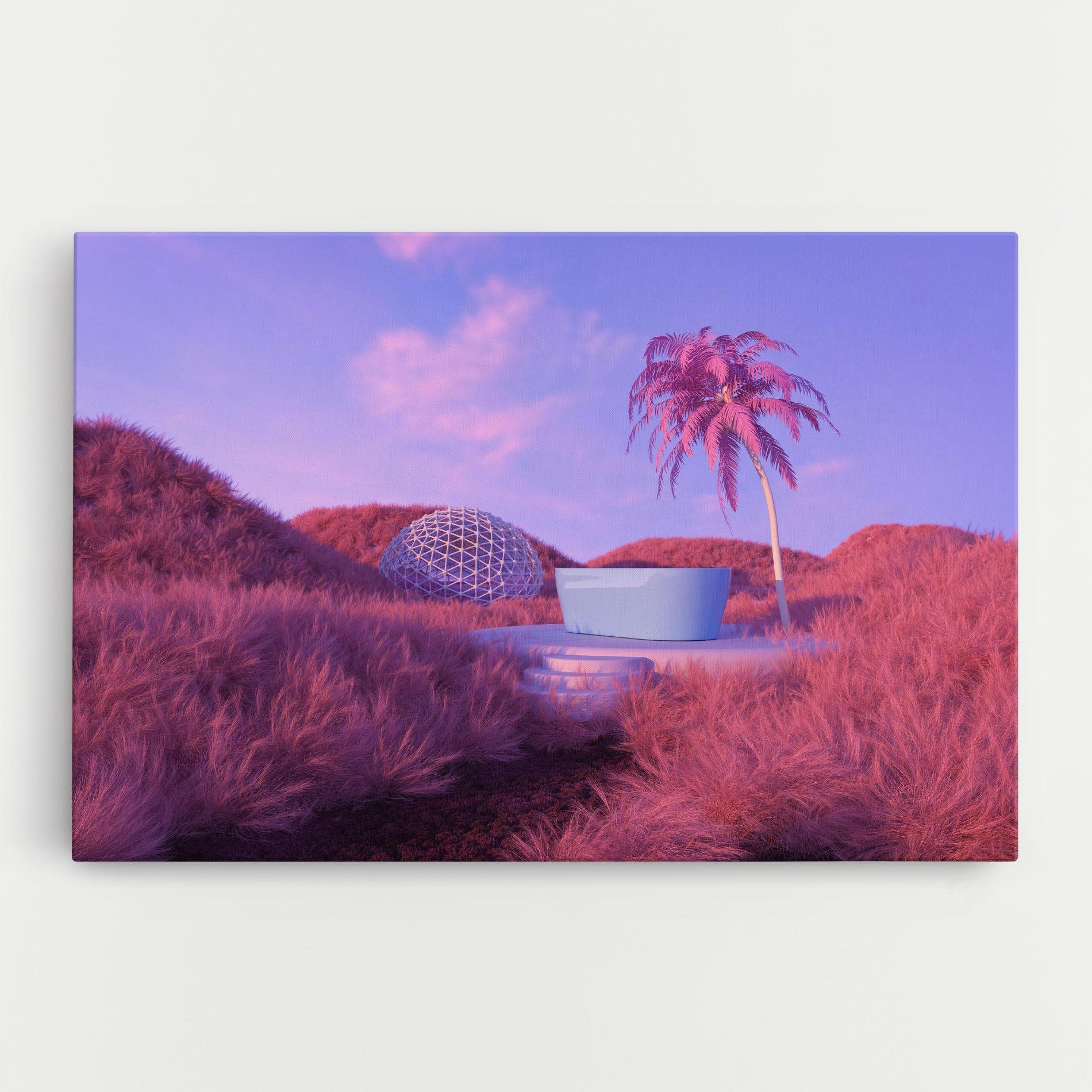 Tablou Canvas Pink World mockup 0