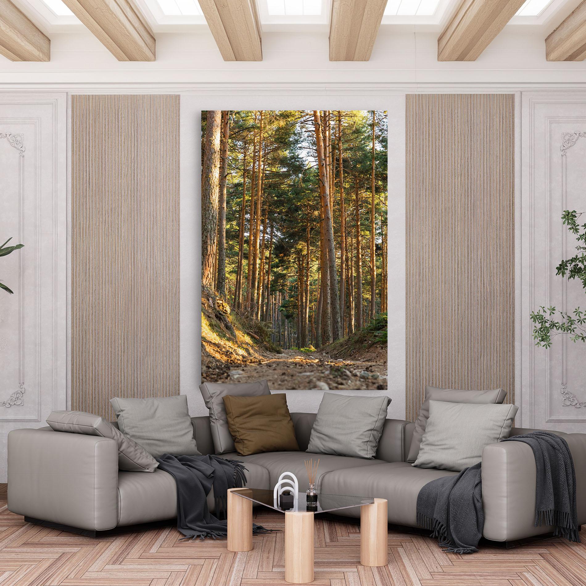 Tablou Canvas Big Trees Forest mockup 6