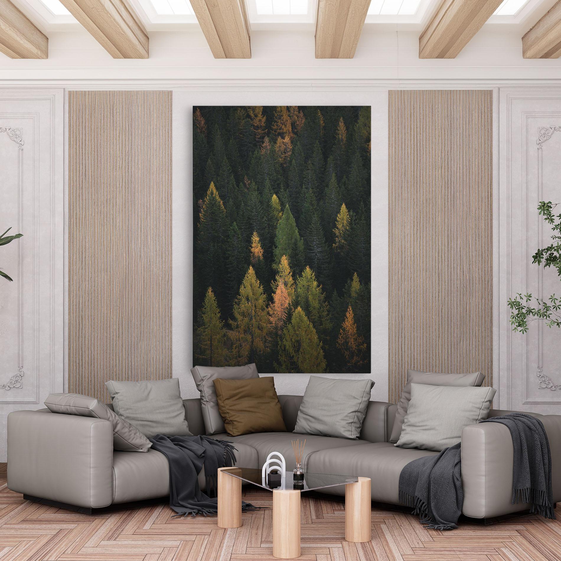 Tablou Canvas Color Mix Tree mockup 6