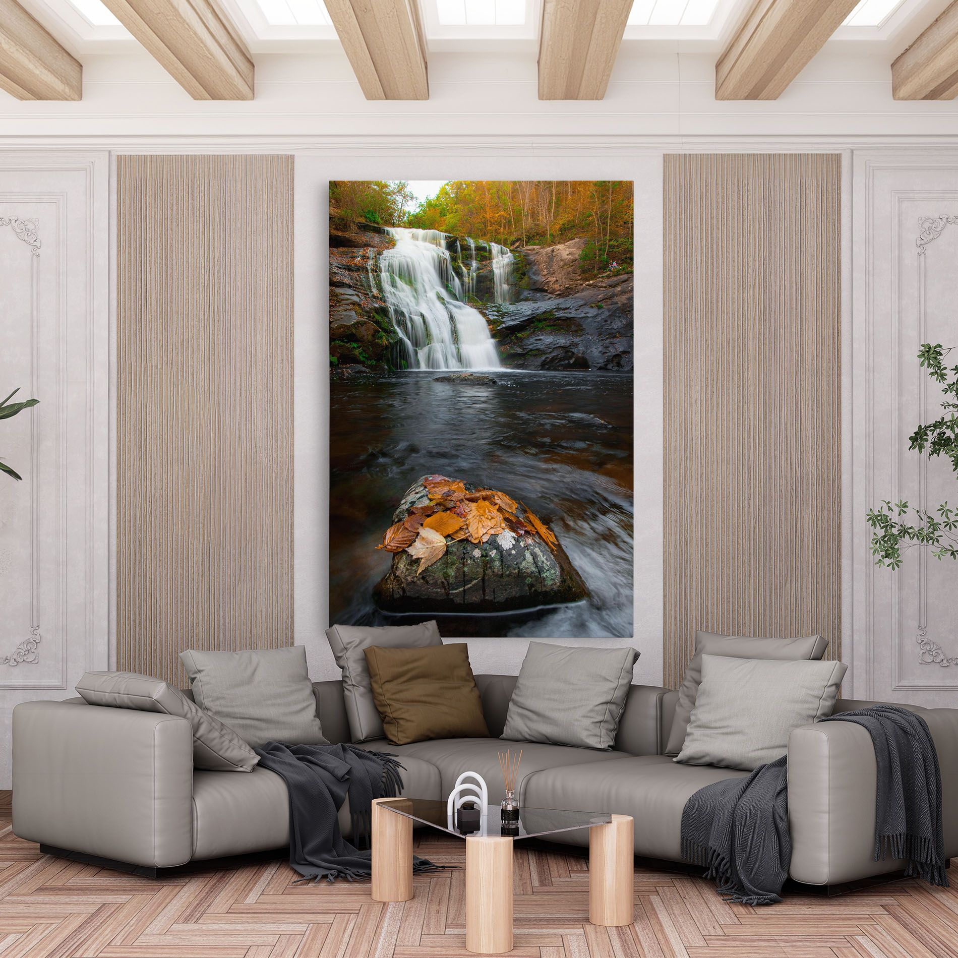 Forest Waterfall mockup 6