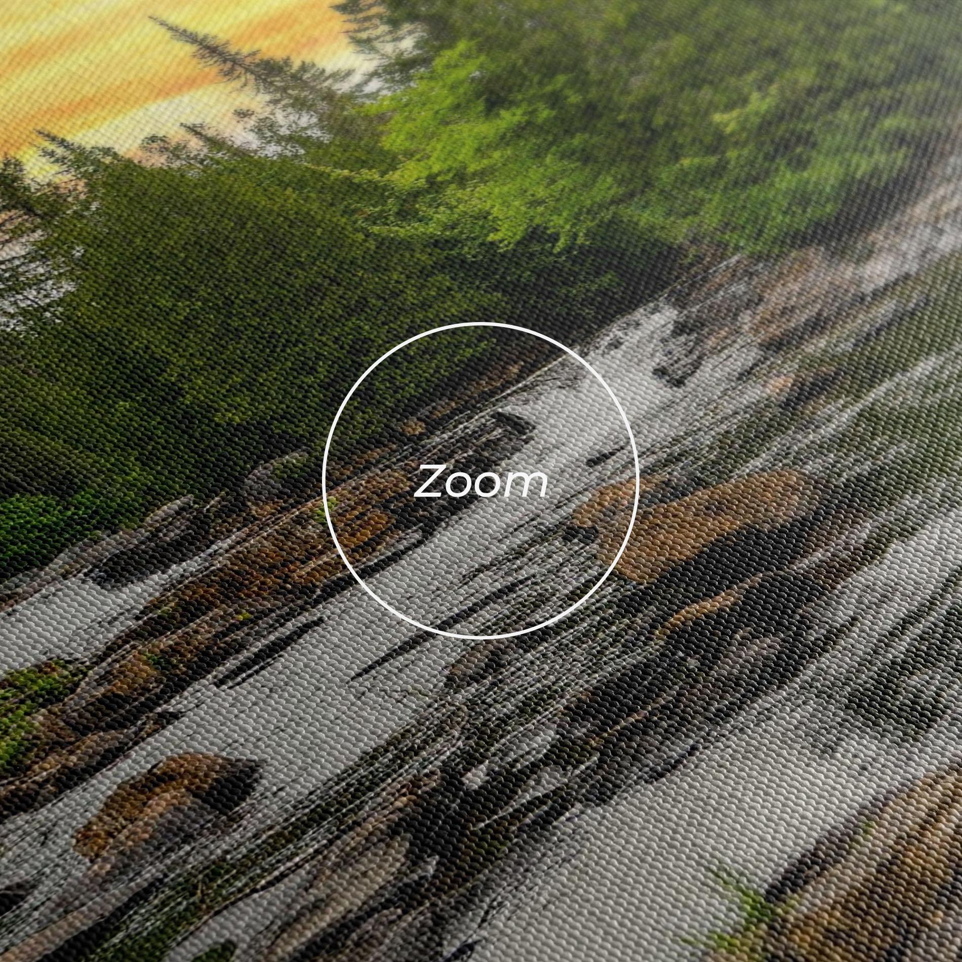 Tablou Canvas Small River Forest mockup 3