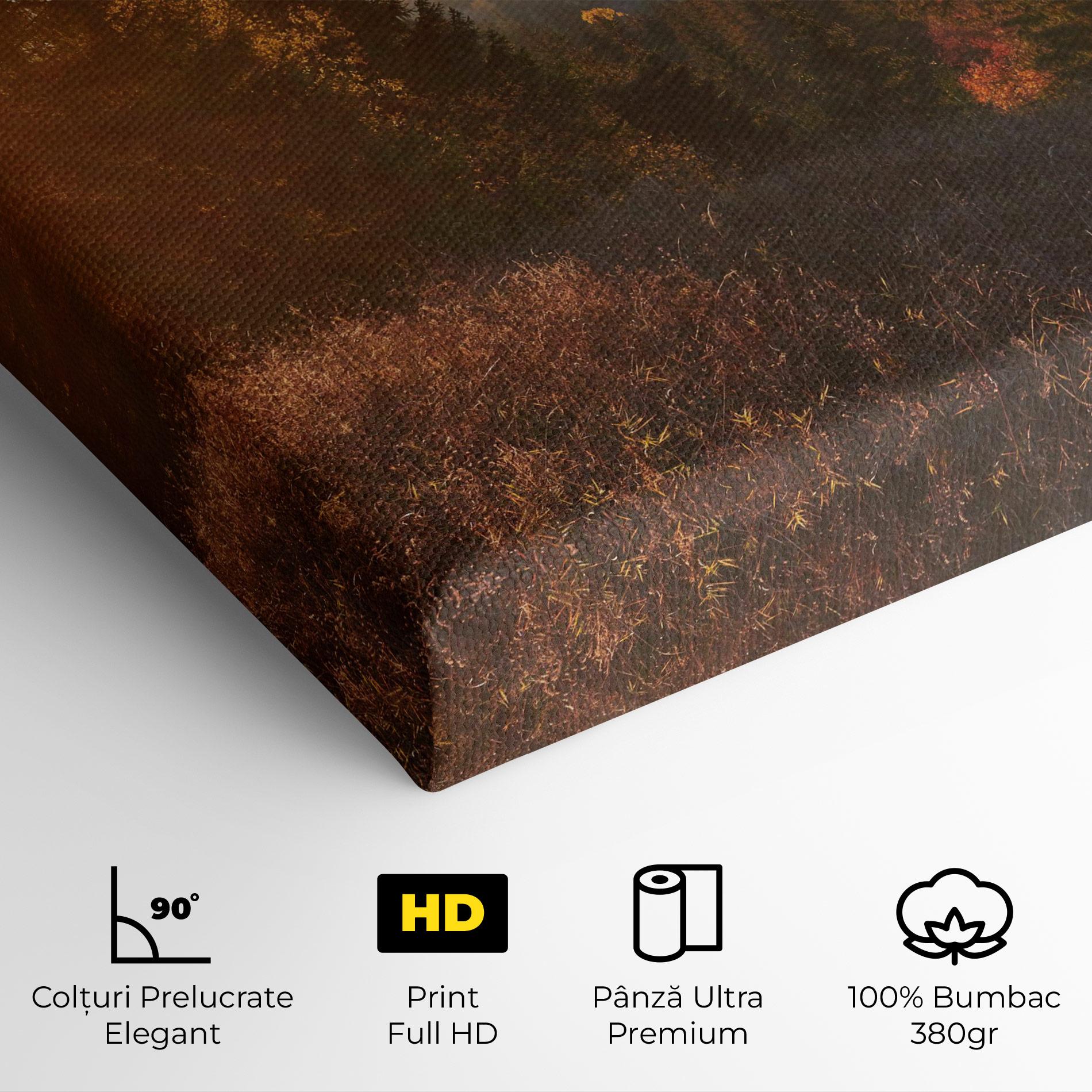 Tablou Canvas Autumn Morning mockup 4