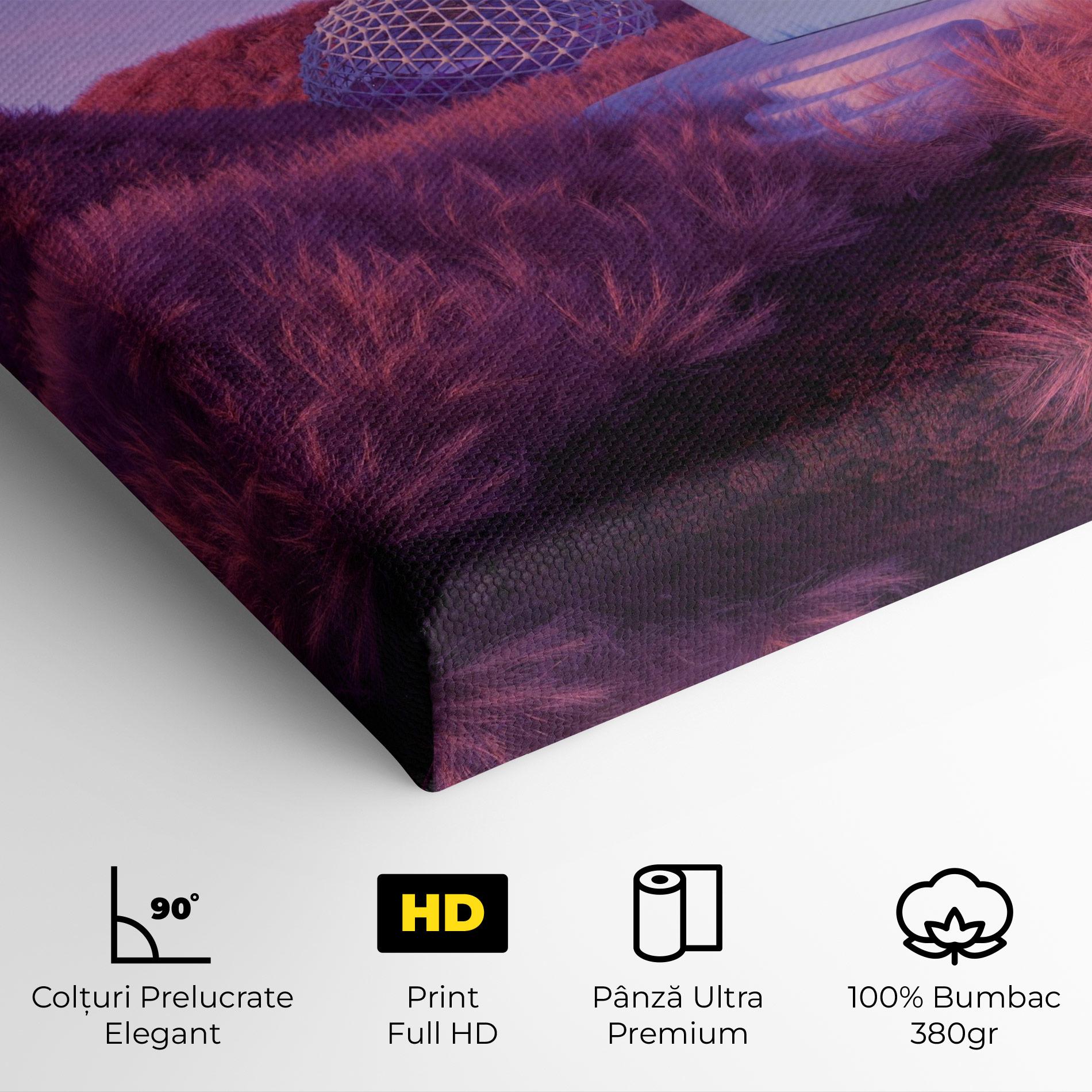 Tablou Canvas Pink World mockup 4