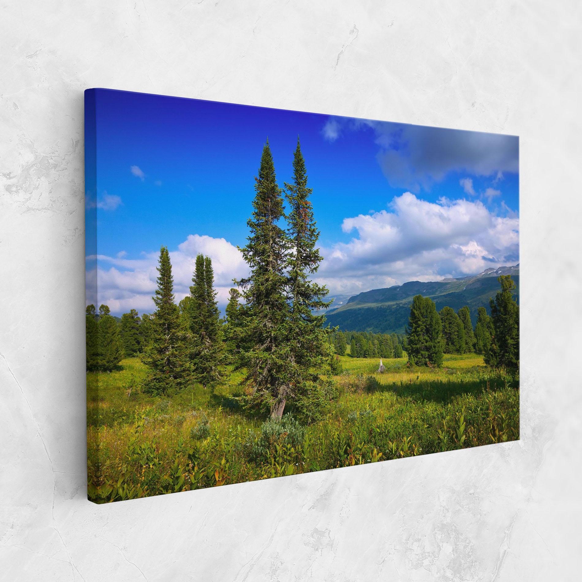 Tablou Canvas Morning Sunny Field mockup 1