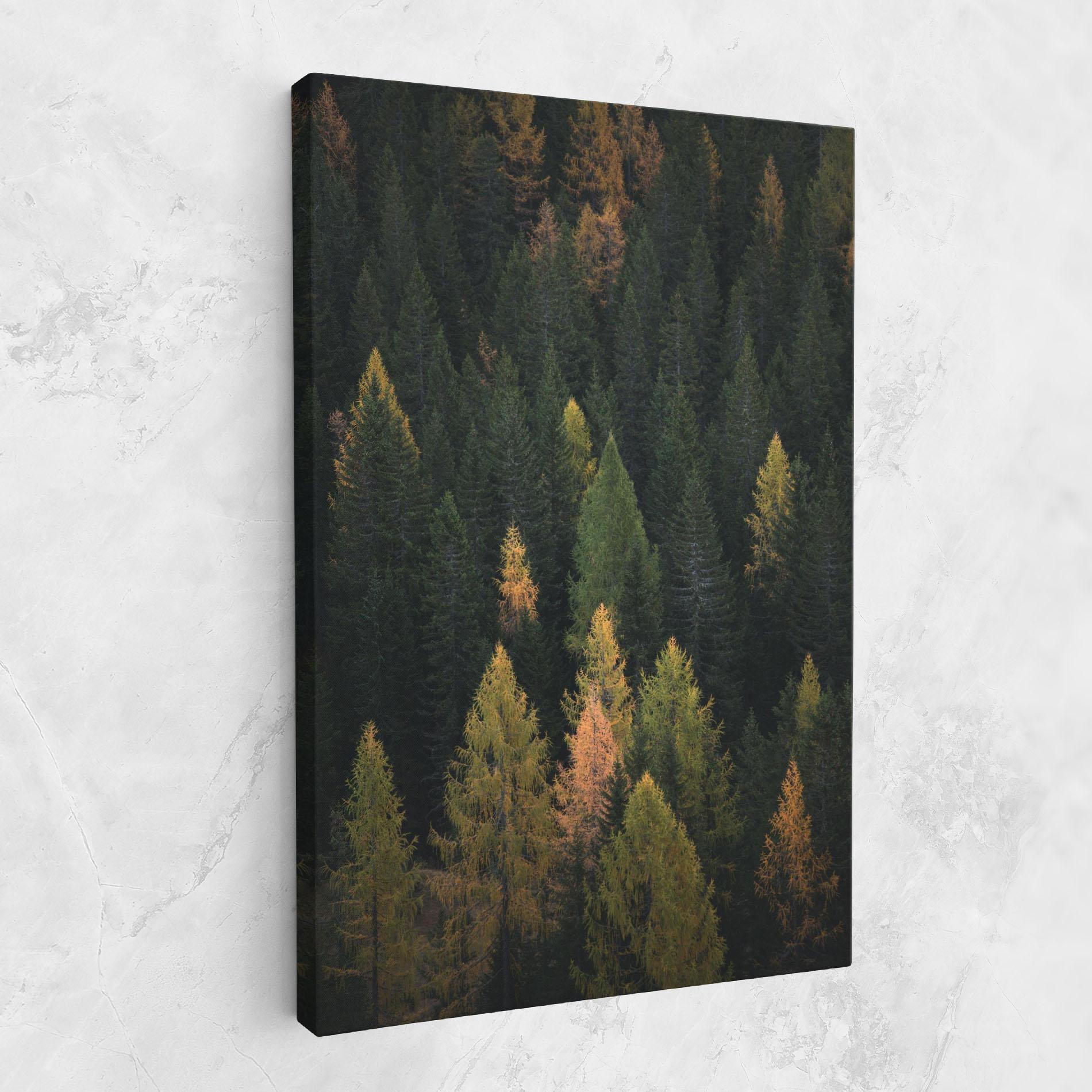 Tablou Canvas Color Mix Tree mockup 1