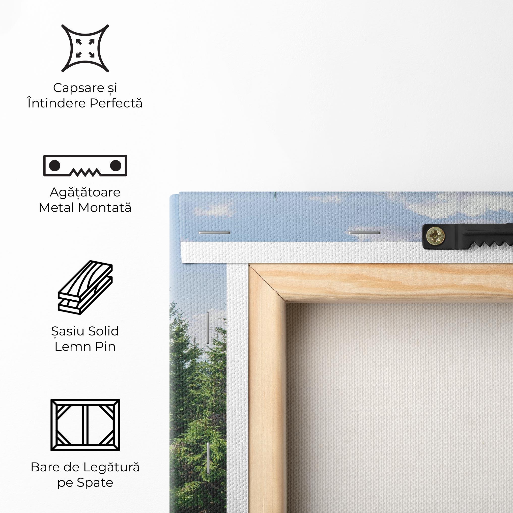 Tablou Canvas Carpathian Mountain mockup 5