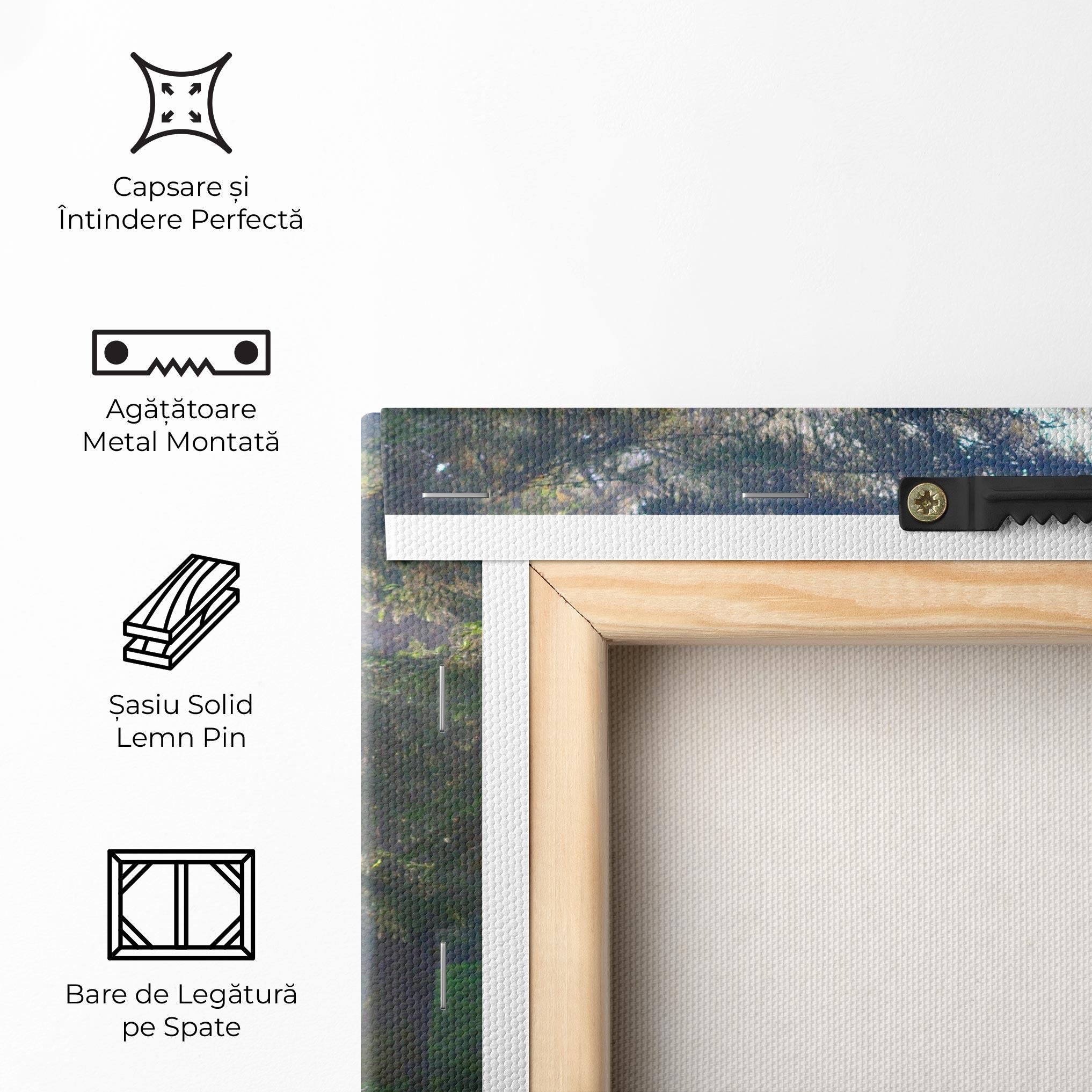 Tablou Canvas Forest Light mockup 5