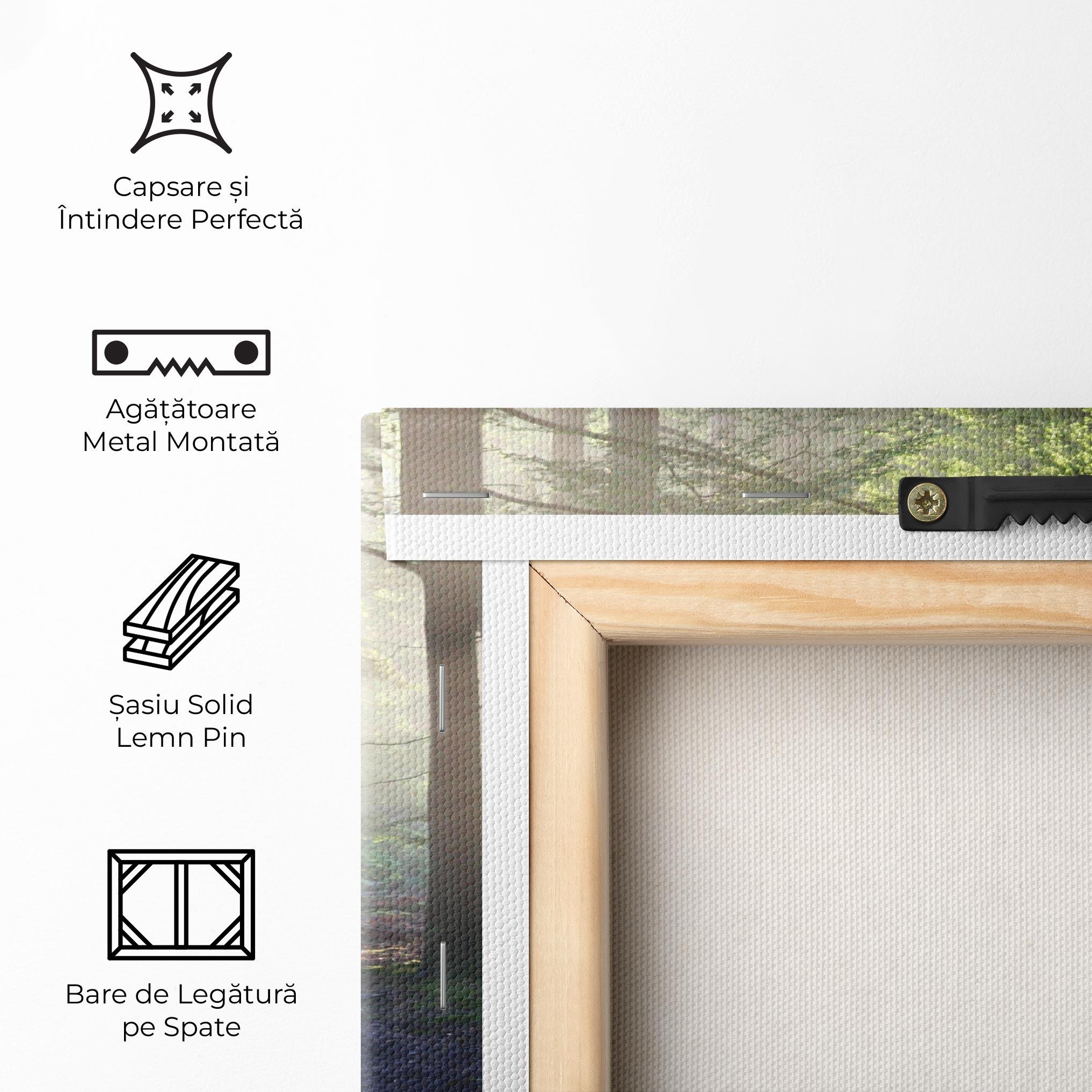 Tablou Canvas Forest Road mockup 5