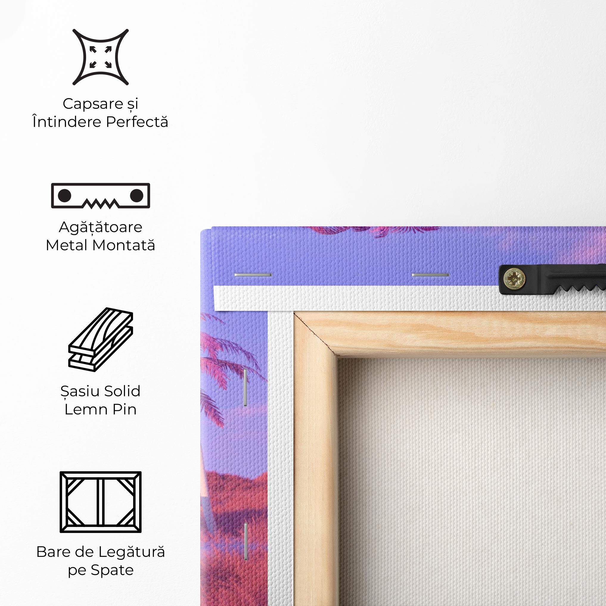 Tablou Canvas Pink World mockup 5