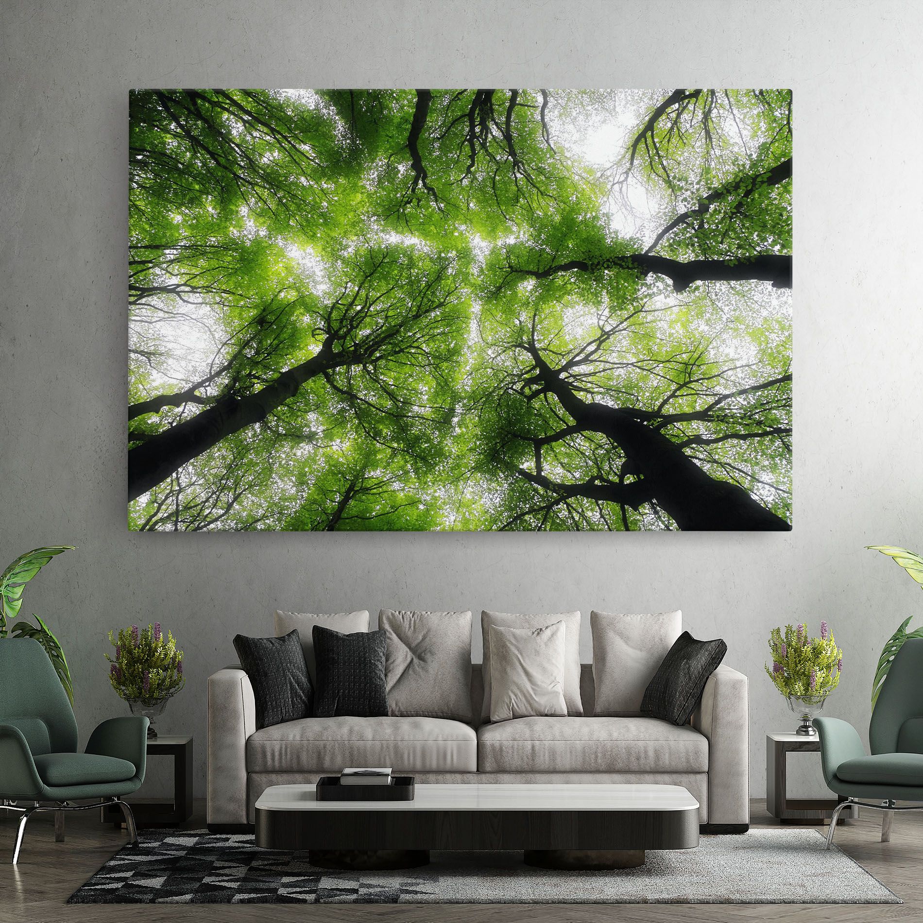 Forest Green Tree mockup 7
