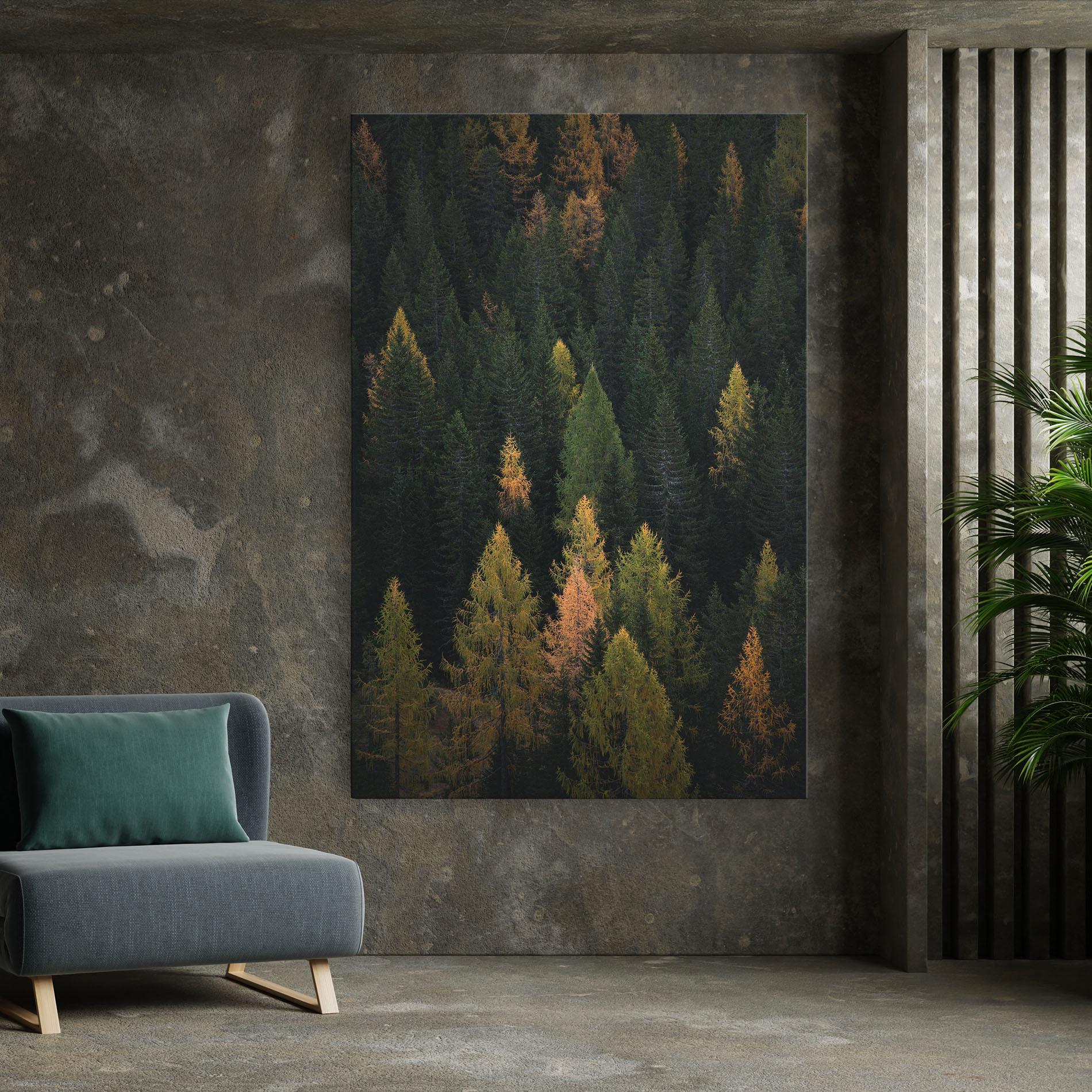 Tablou Canvas Color Mix Tree mockup 7