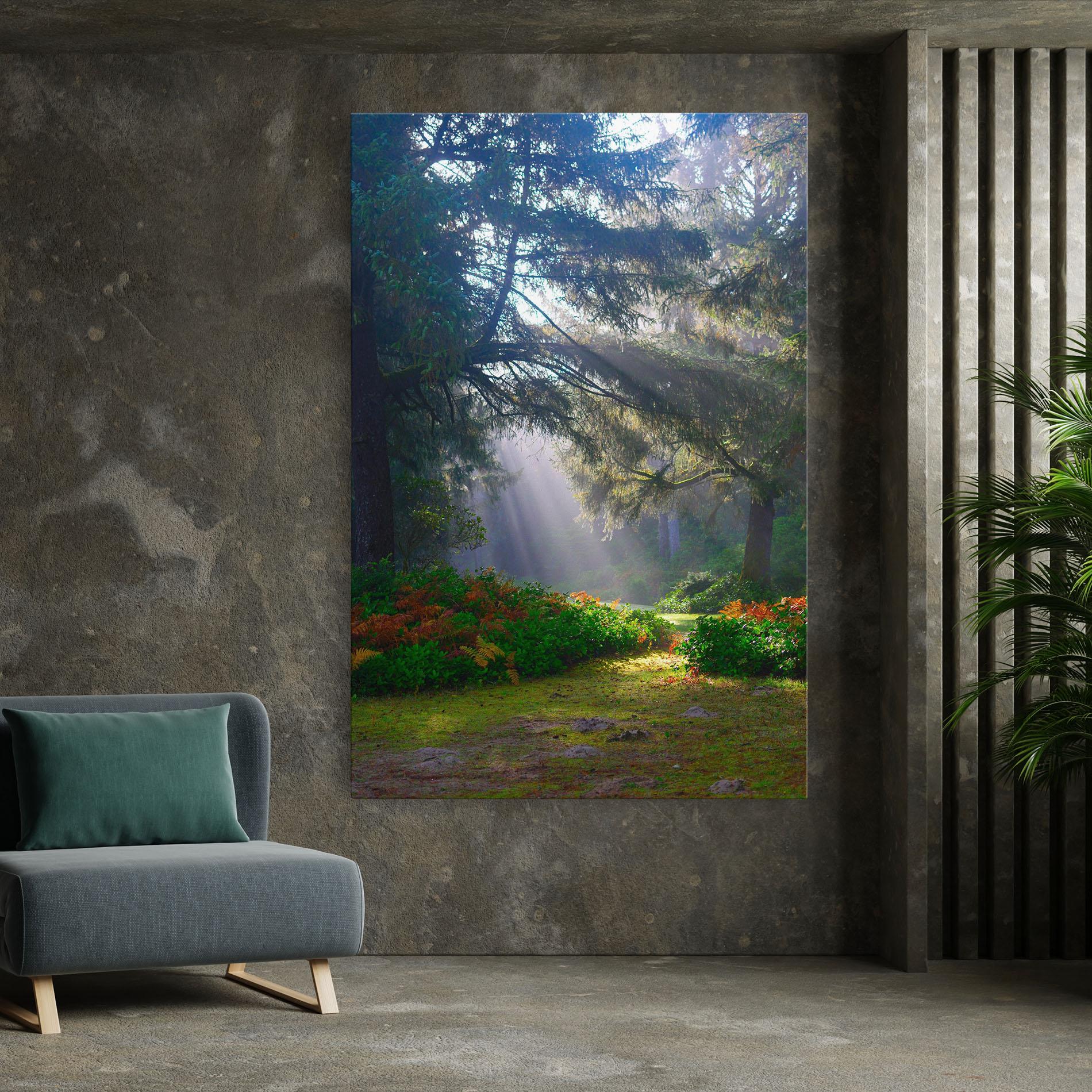 Tablou Canvas Forest Light mockup 7