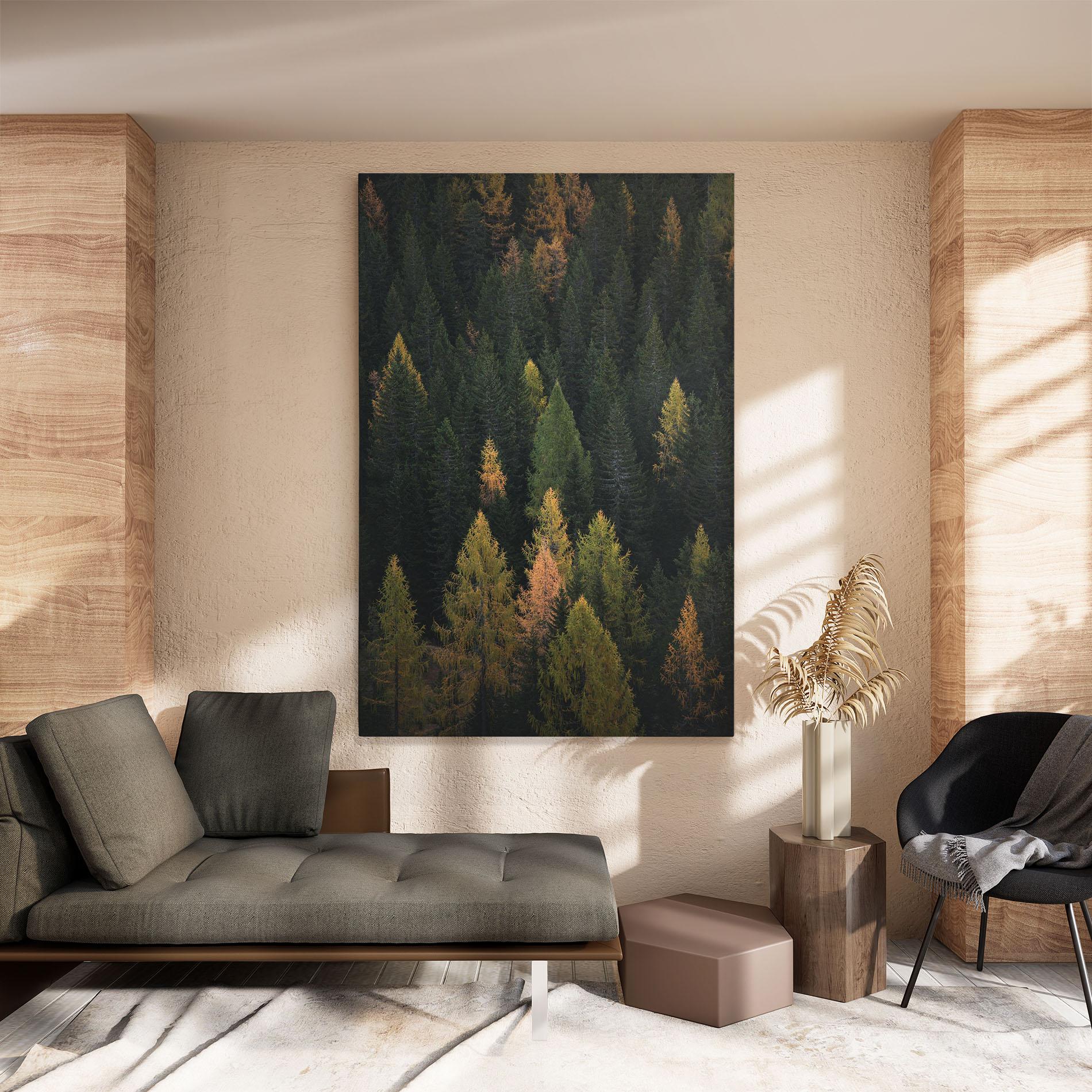 Tablou Canvas Color Mix Tree mockup 8
