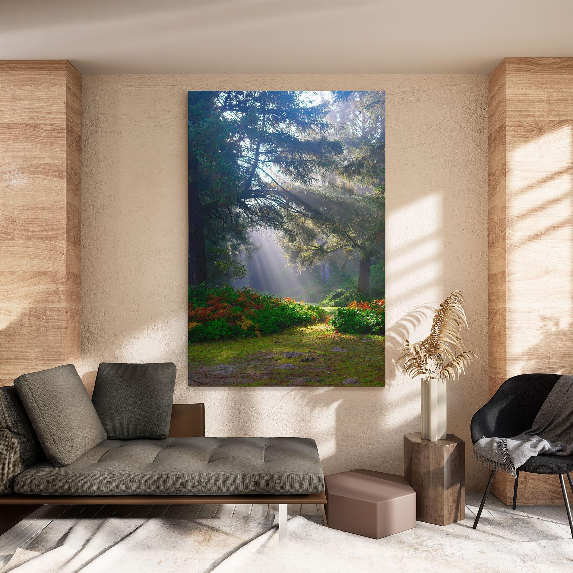 Tablou Canvas Forest Light mockup 8