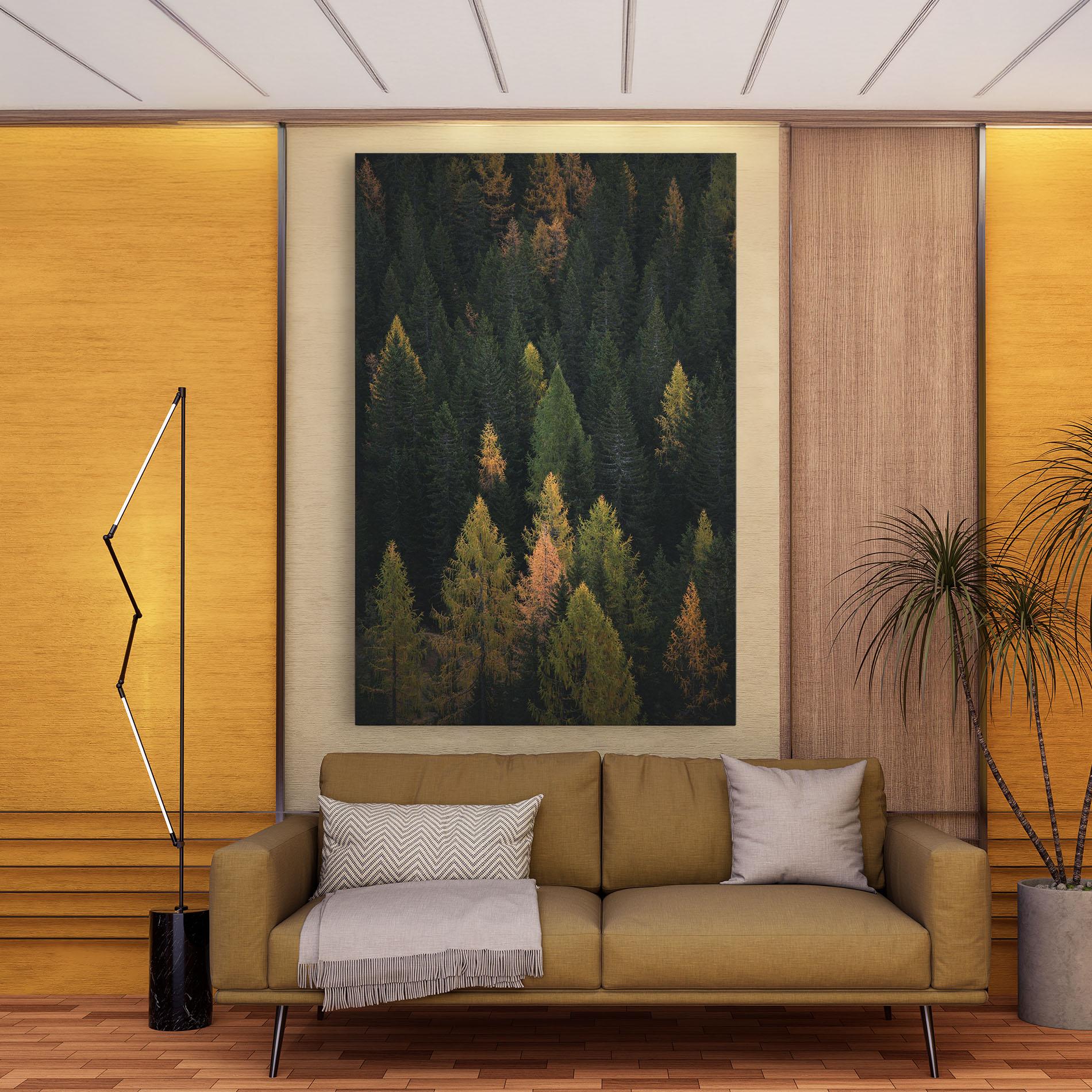 Tablou Canvas Color Mix Tree mockup 9