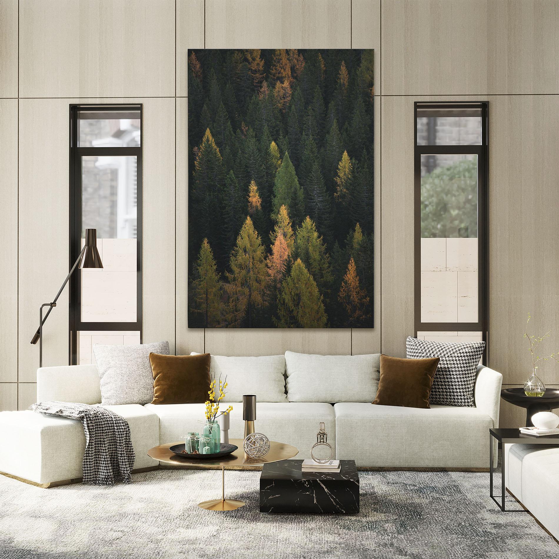 Tablou Canvas Color Mix Tree mockup 2