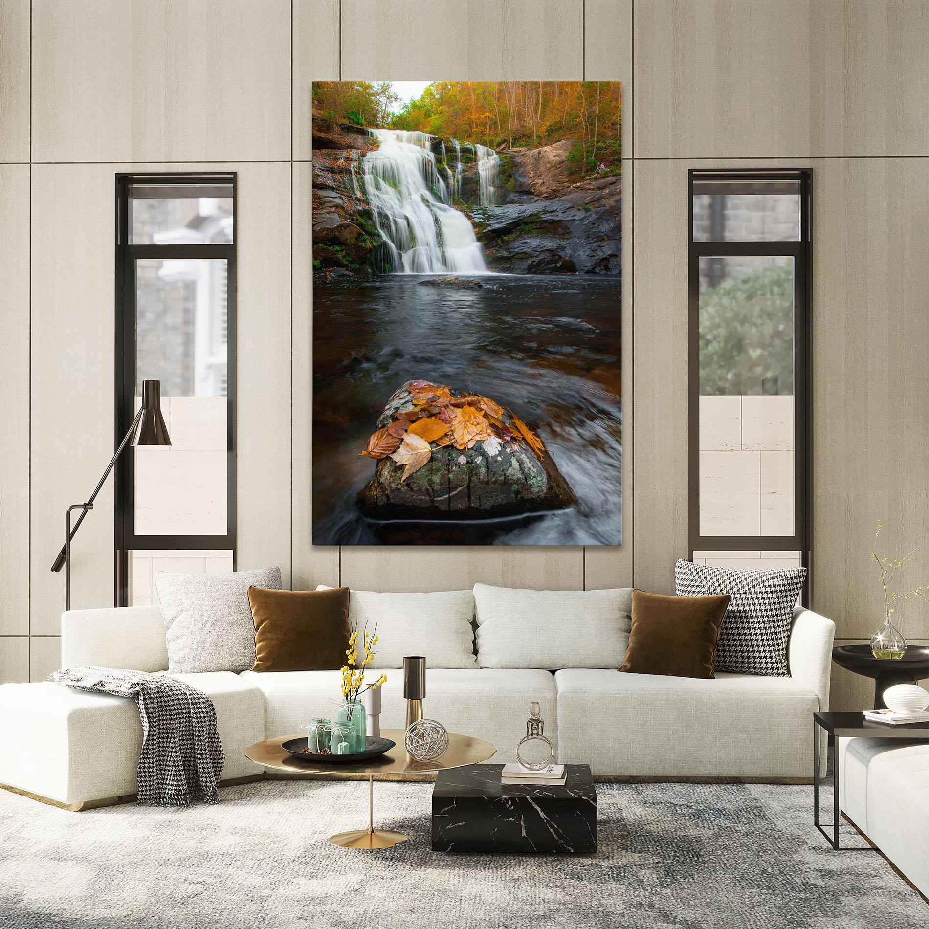 Tablou Canvas Forest Waterfall mockup 2